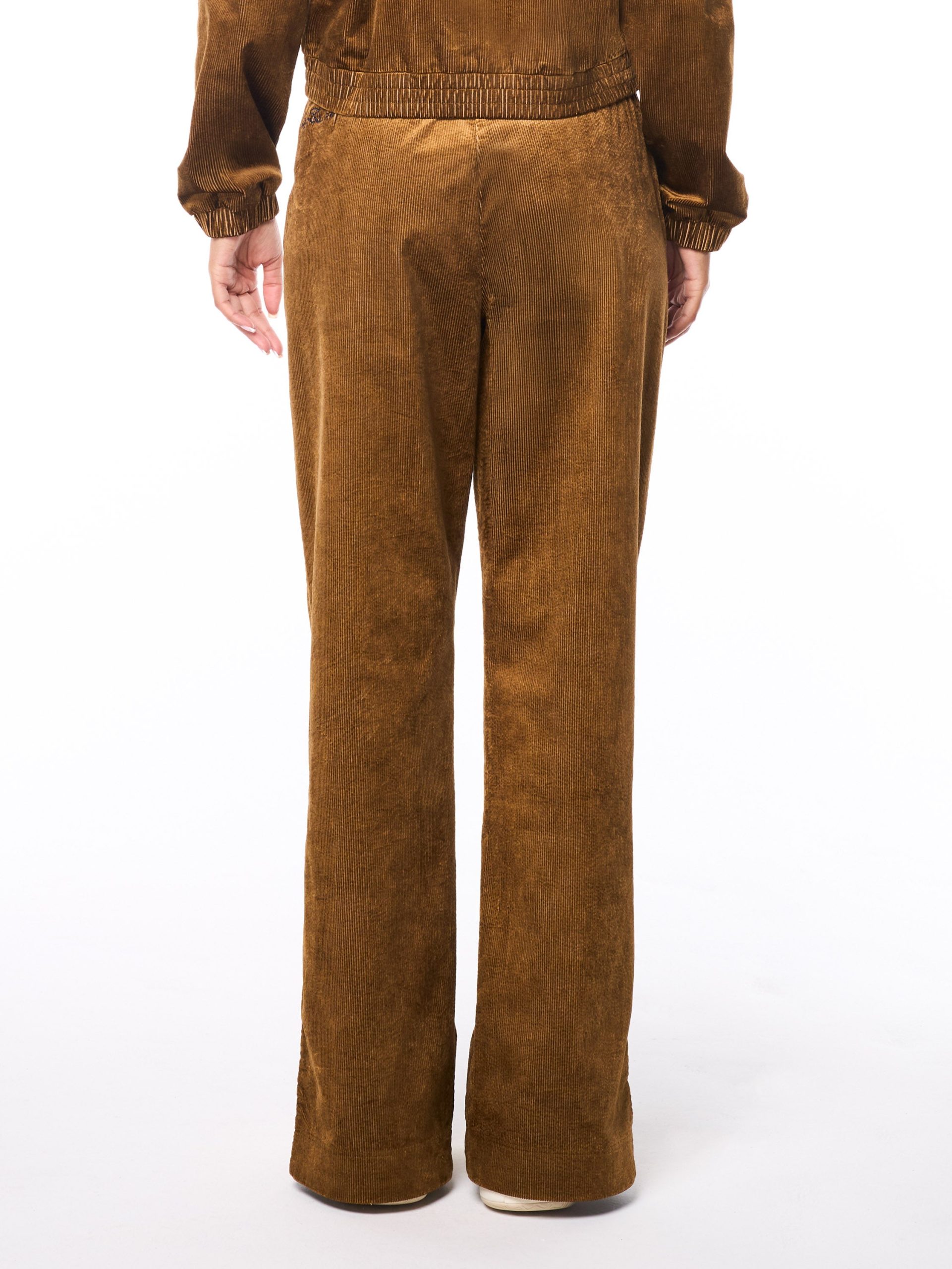 Women's Cordurato Track Pant- Bronze Brown - Image 4