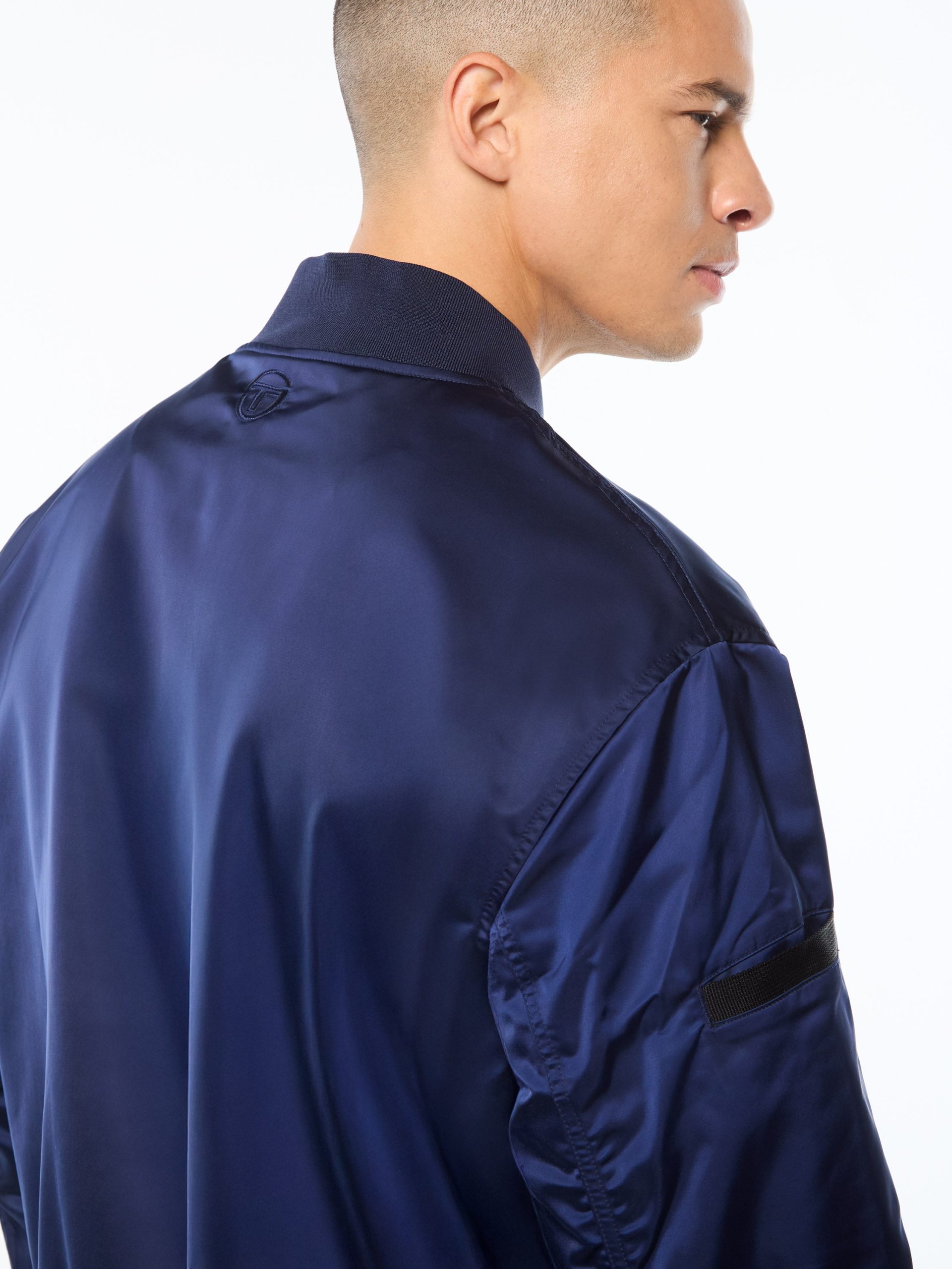 Piano Bomber Jacket-Maritime Blue - Image 6