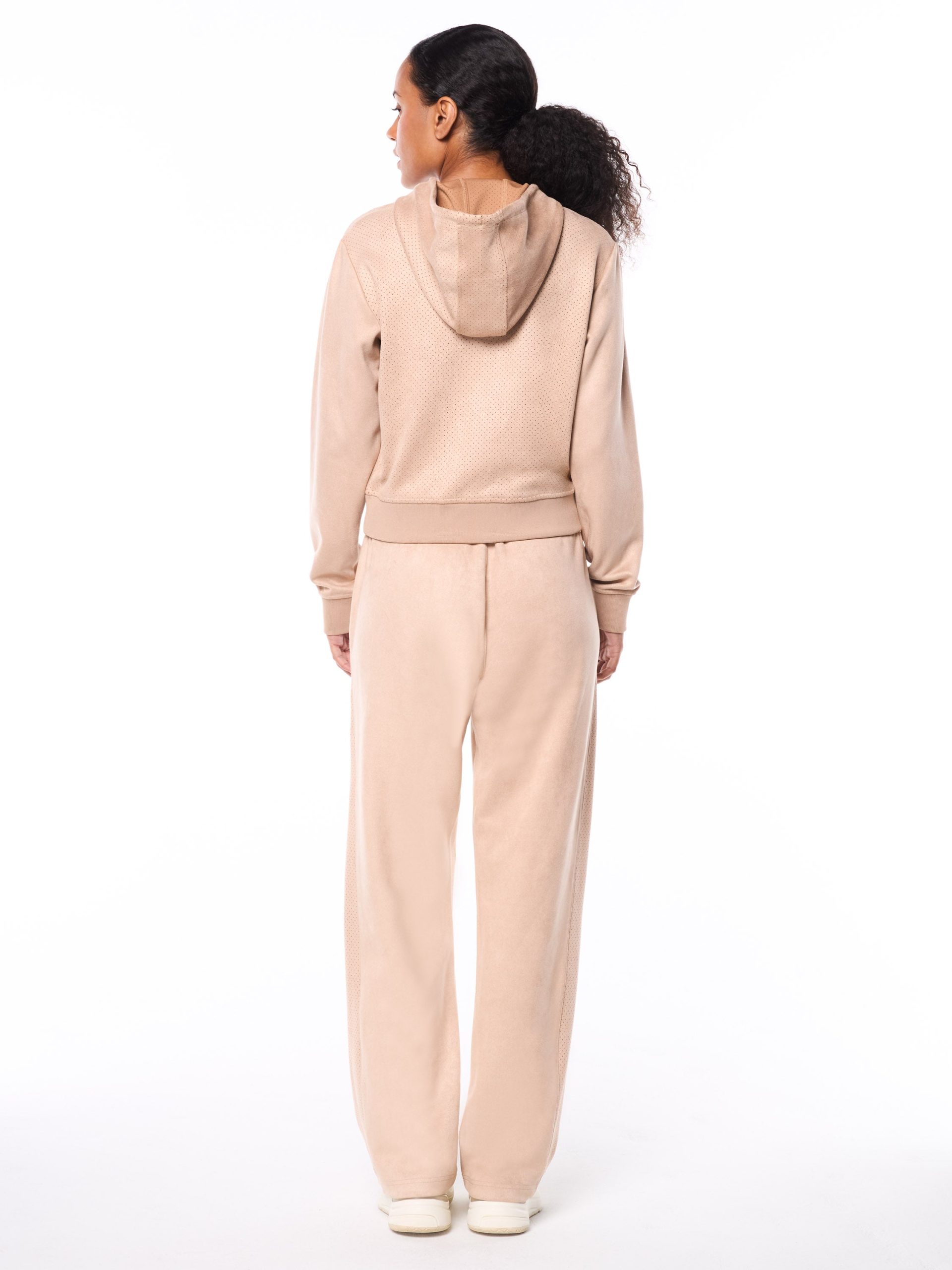 Women's Camoscio Hoodie- Humus - Image 4