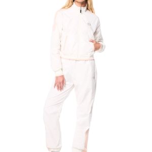 Nella Track Jacket- Gardenia