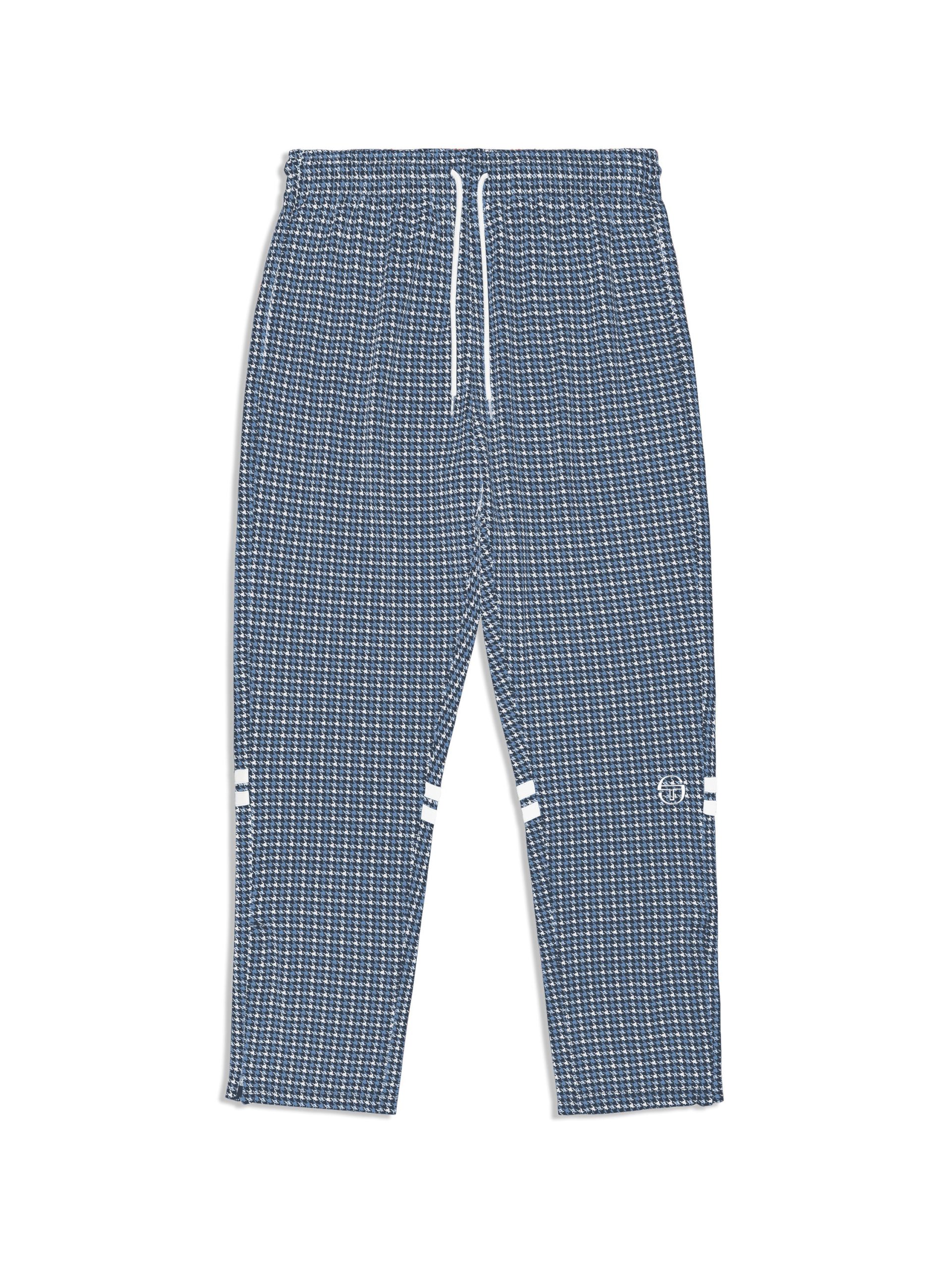 Dallas Houndstooth Track Pant- Maritime Blue - Image 2