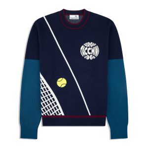 Nota Crewneck- Maritime Blue