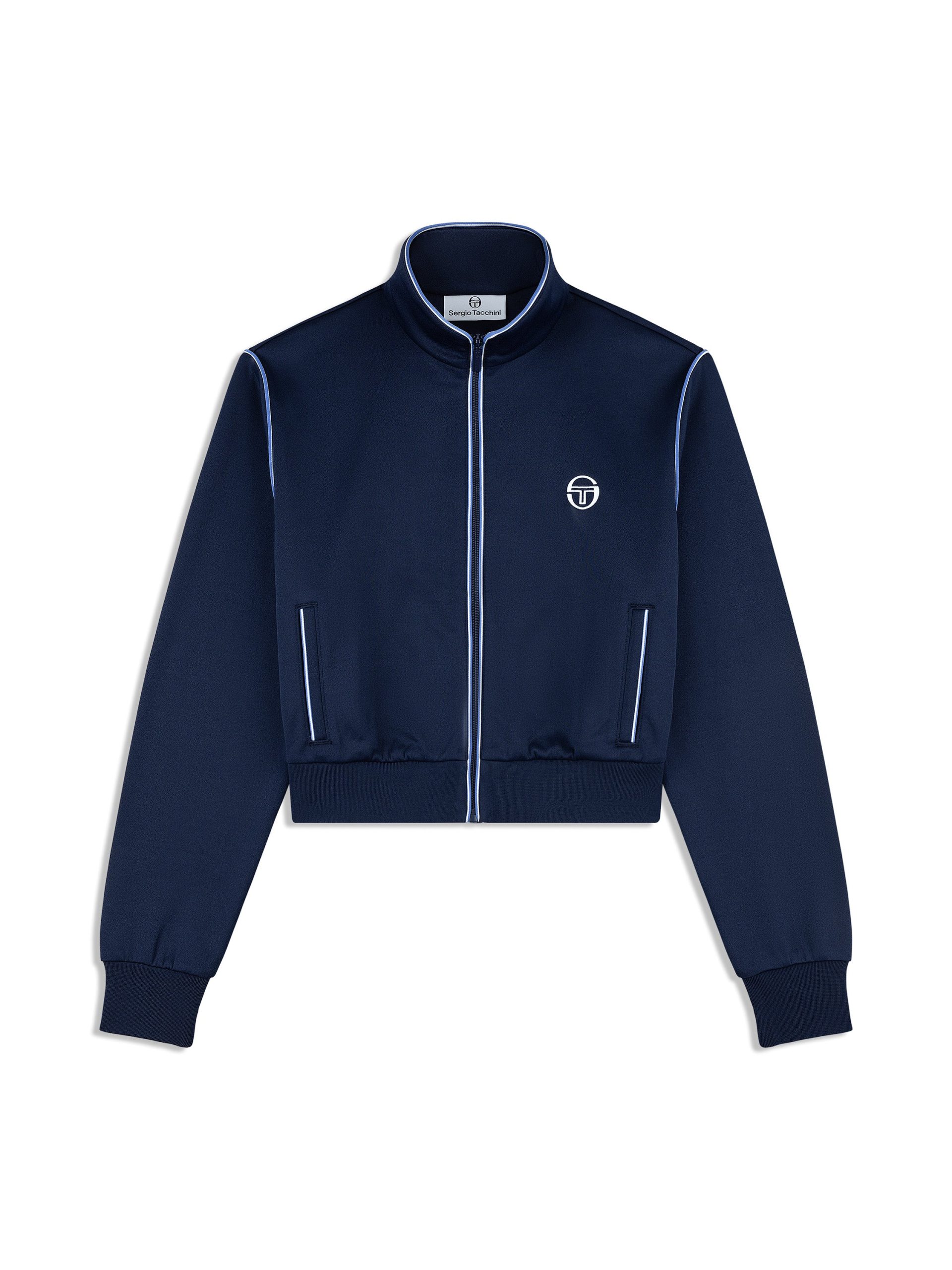 Terina Track Jacket- Maritime Blue - Image 2