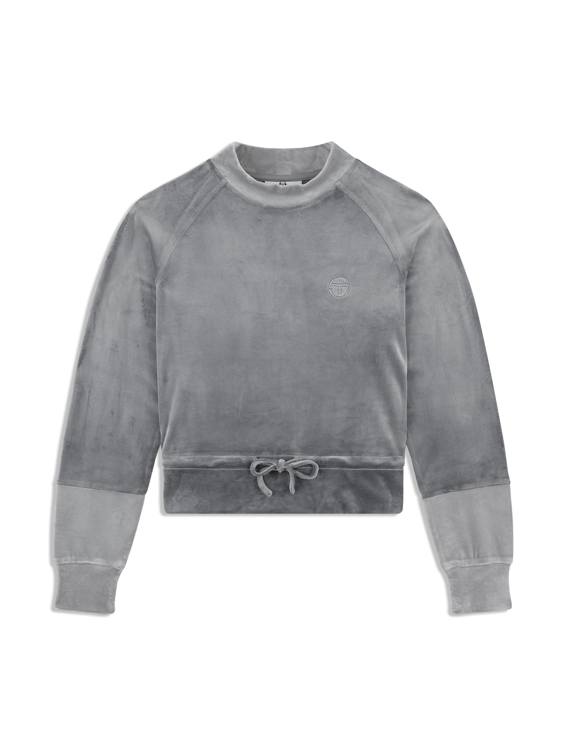 Lina Velour Top- Quiet Shade - Image 2
