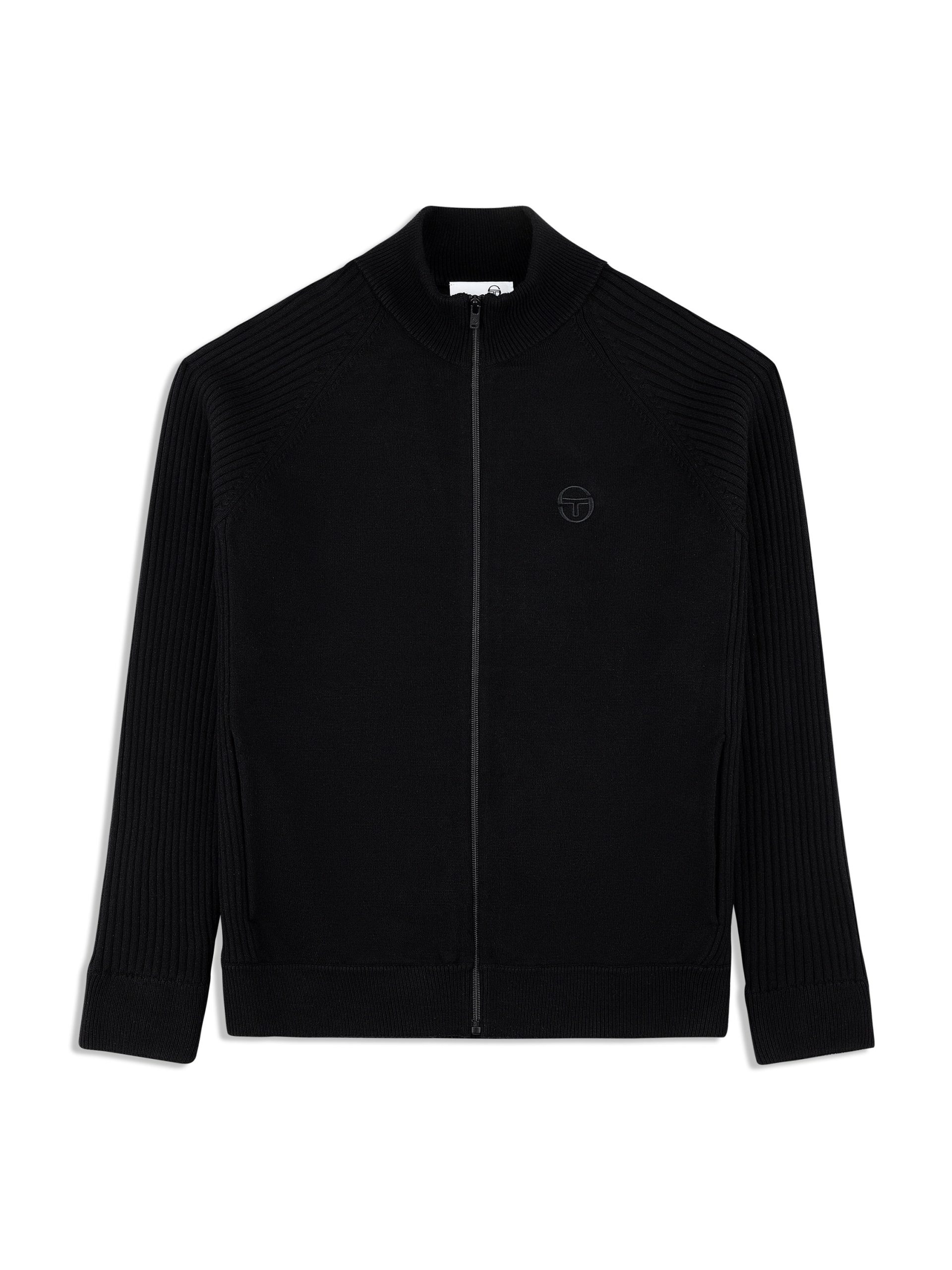 Saggio Track Jacket- Black Beauty - Image 2