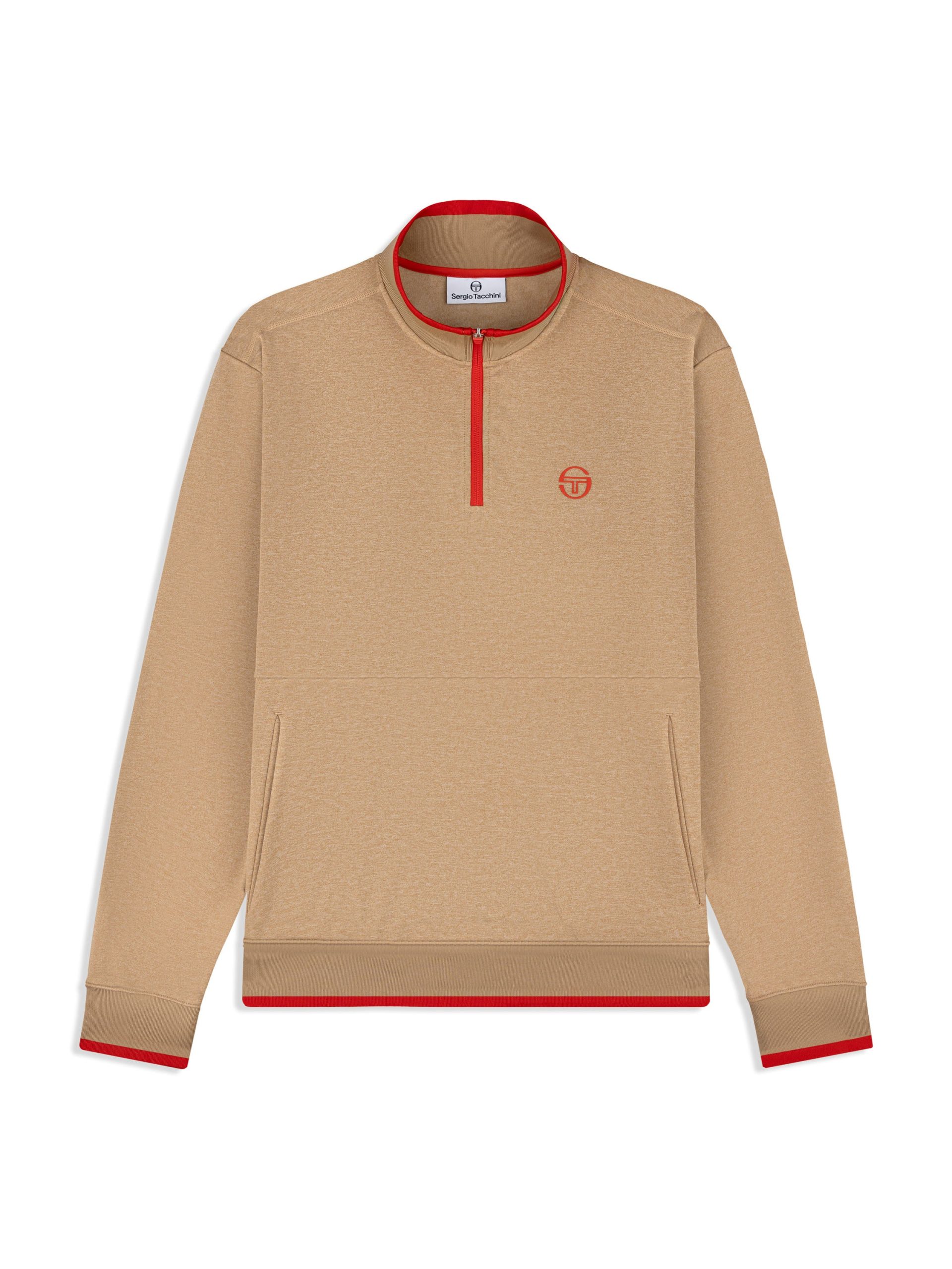 Nuvola Quarter Zip- Bronze Brown - Image 2