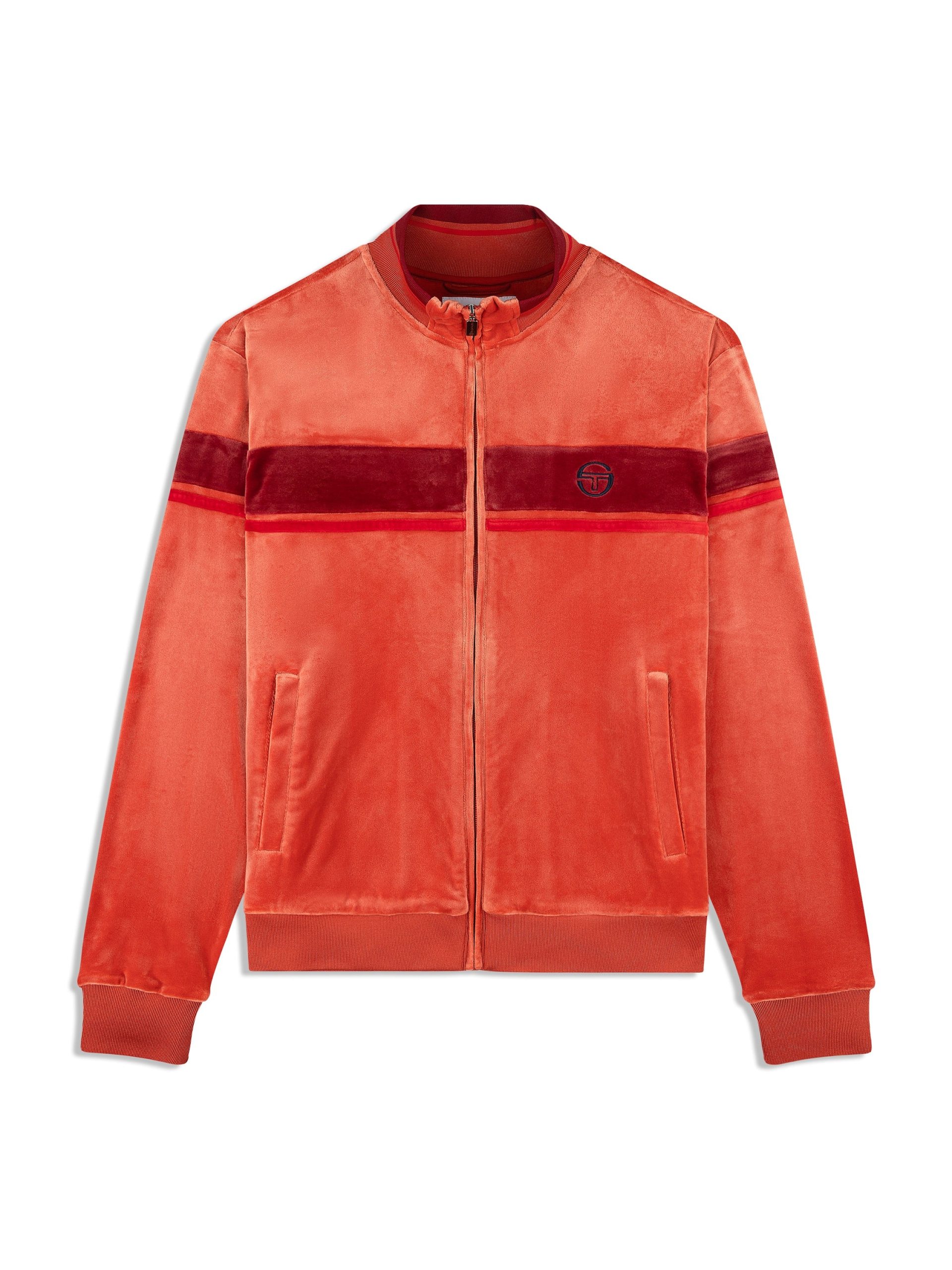 Damarindo Velour Track Jacket- Hot Sauce - Image 2