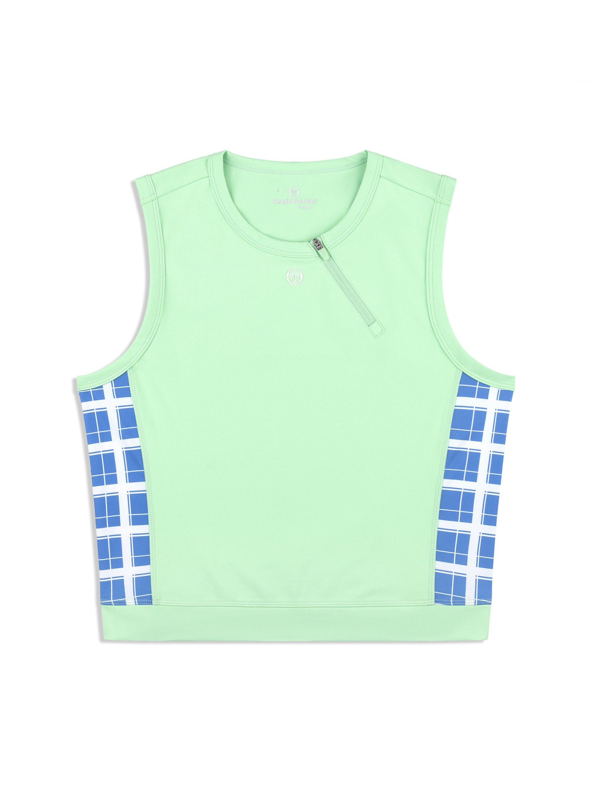Lara Cropped Top- Green Ash - Image 2