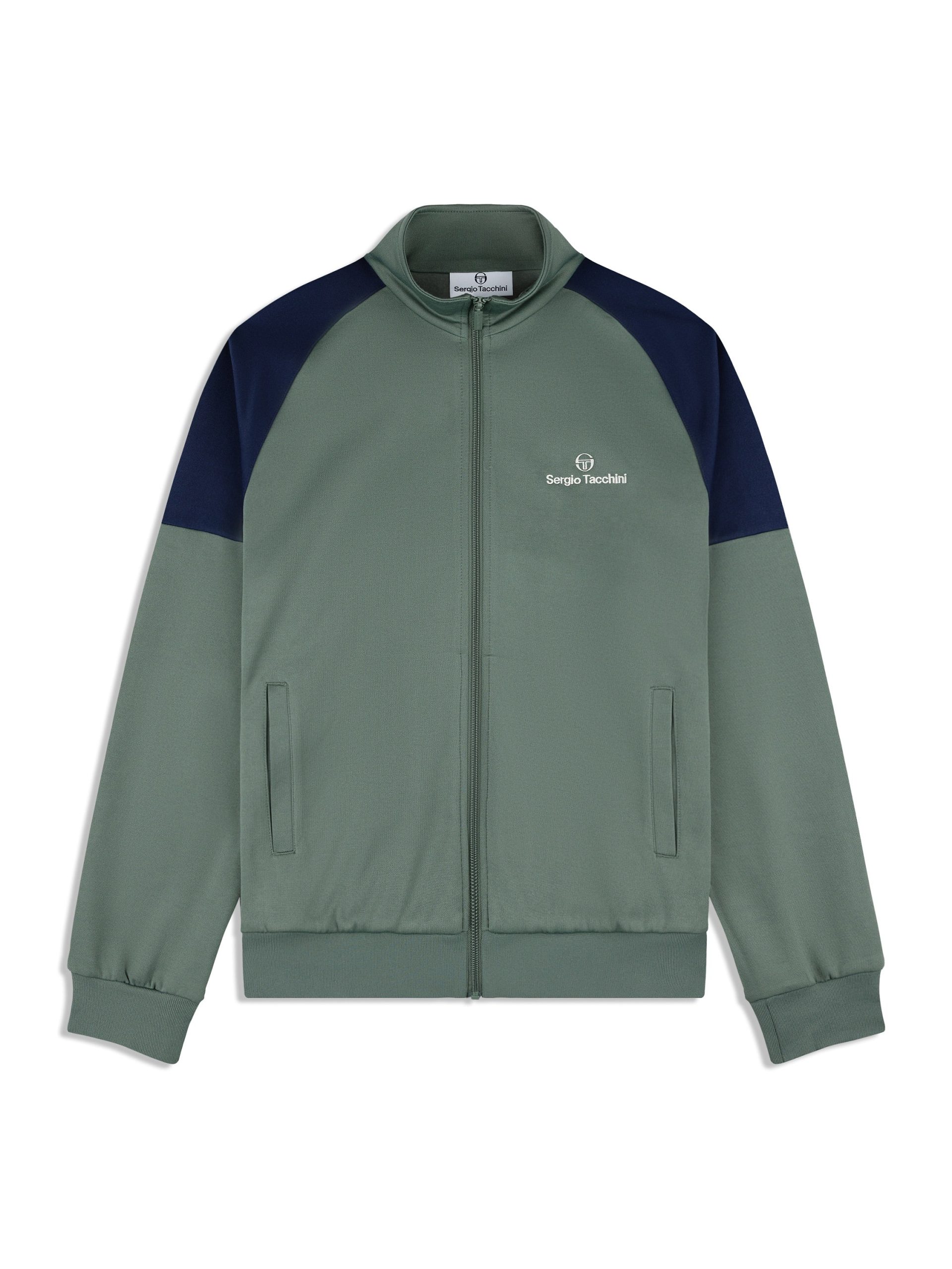Spacco Track Jacket- Duck Green - Image 2