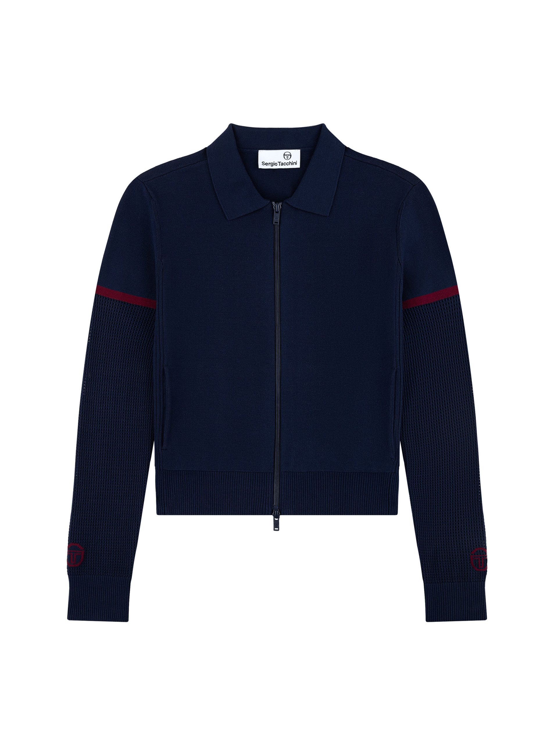 Nota Knit Jacket- Maritime Blue - Image 2