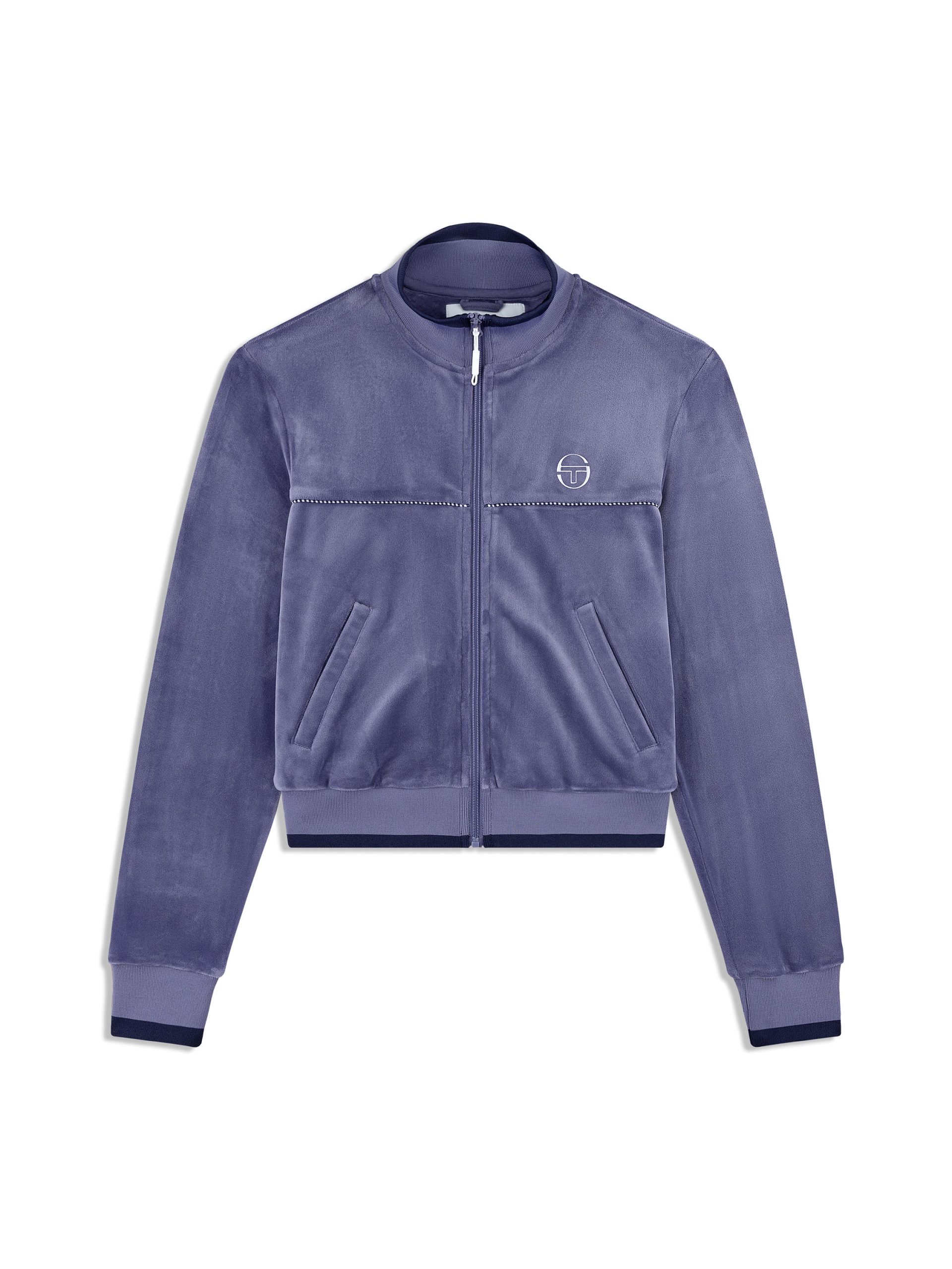 Leta Velour Jacket-Heron - Image 2