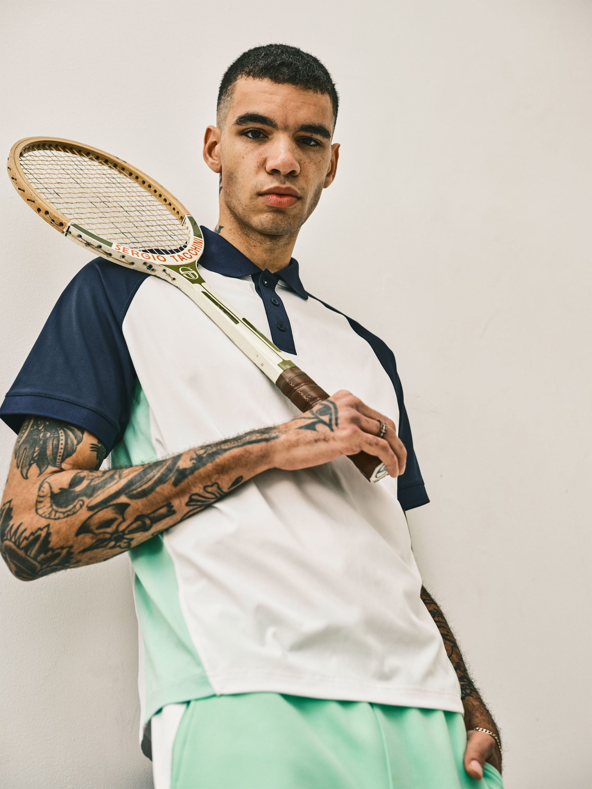 Pagia Court Polo- Green Ash - Image 8