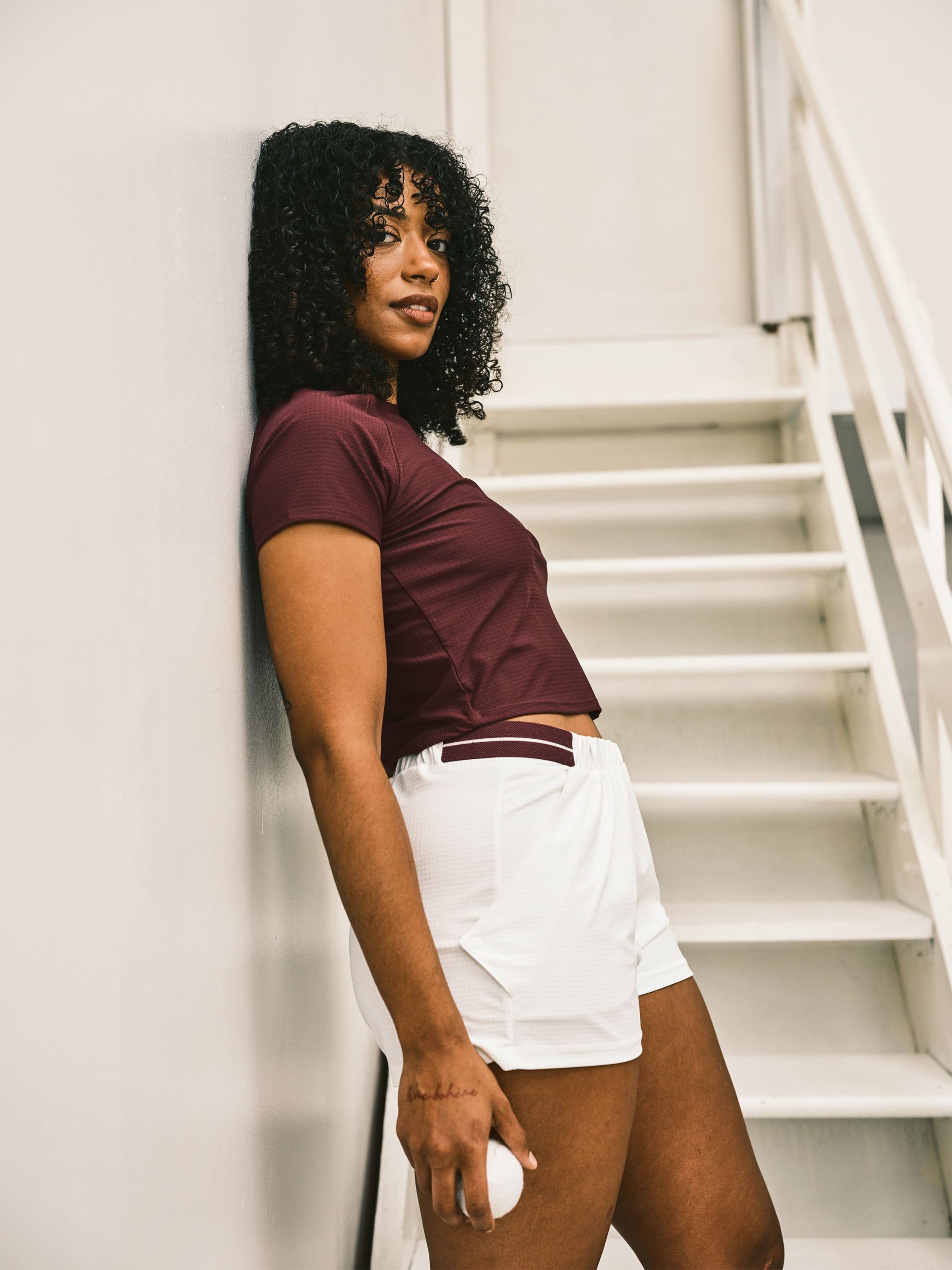 Eva Shorts- Brilliant White - Image 4