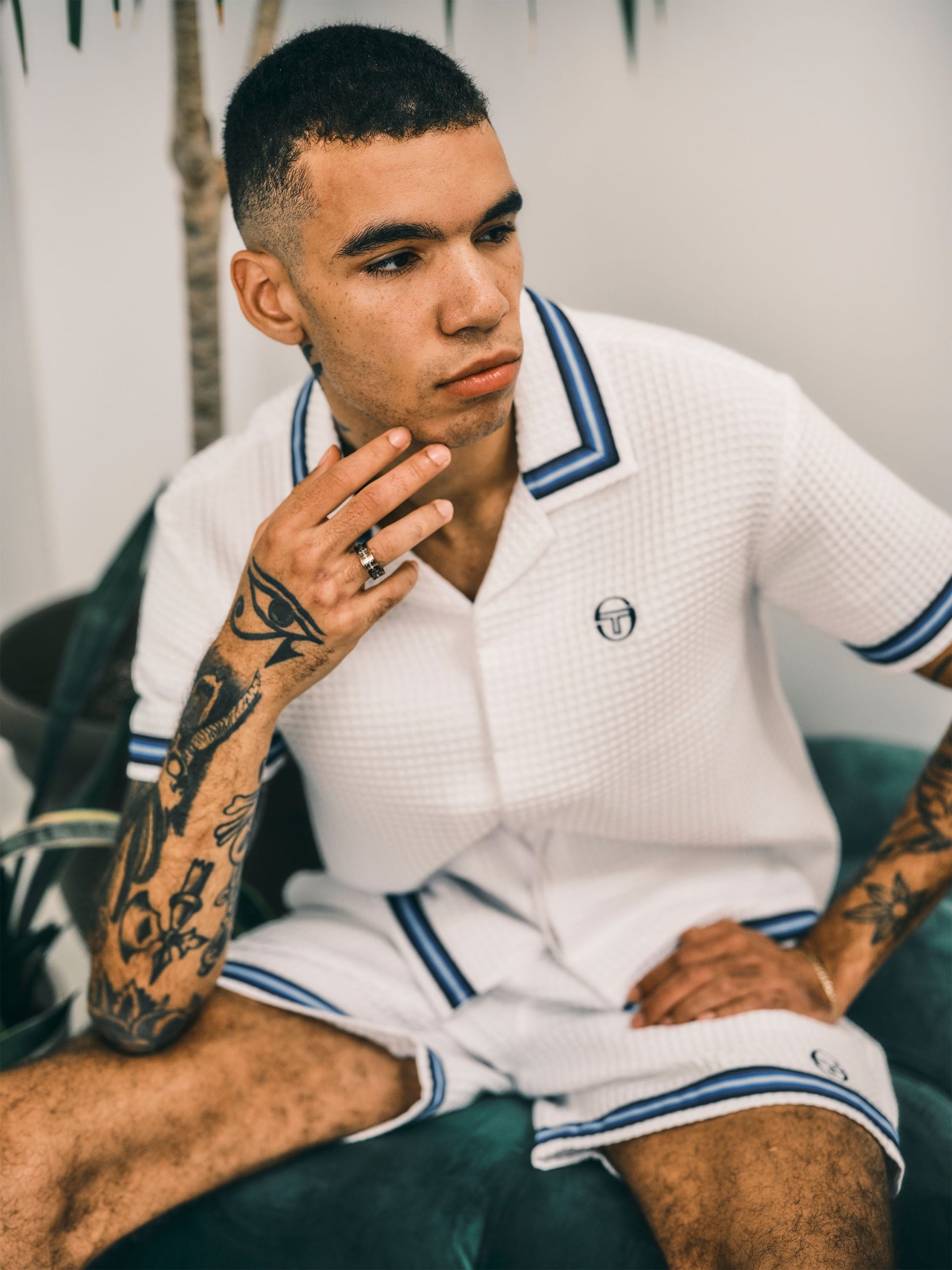 Chiaro Cabana Shirt- Brilliant White - Image 3