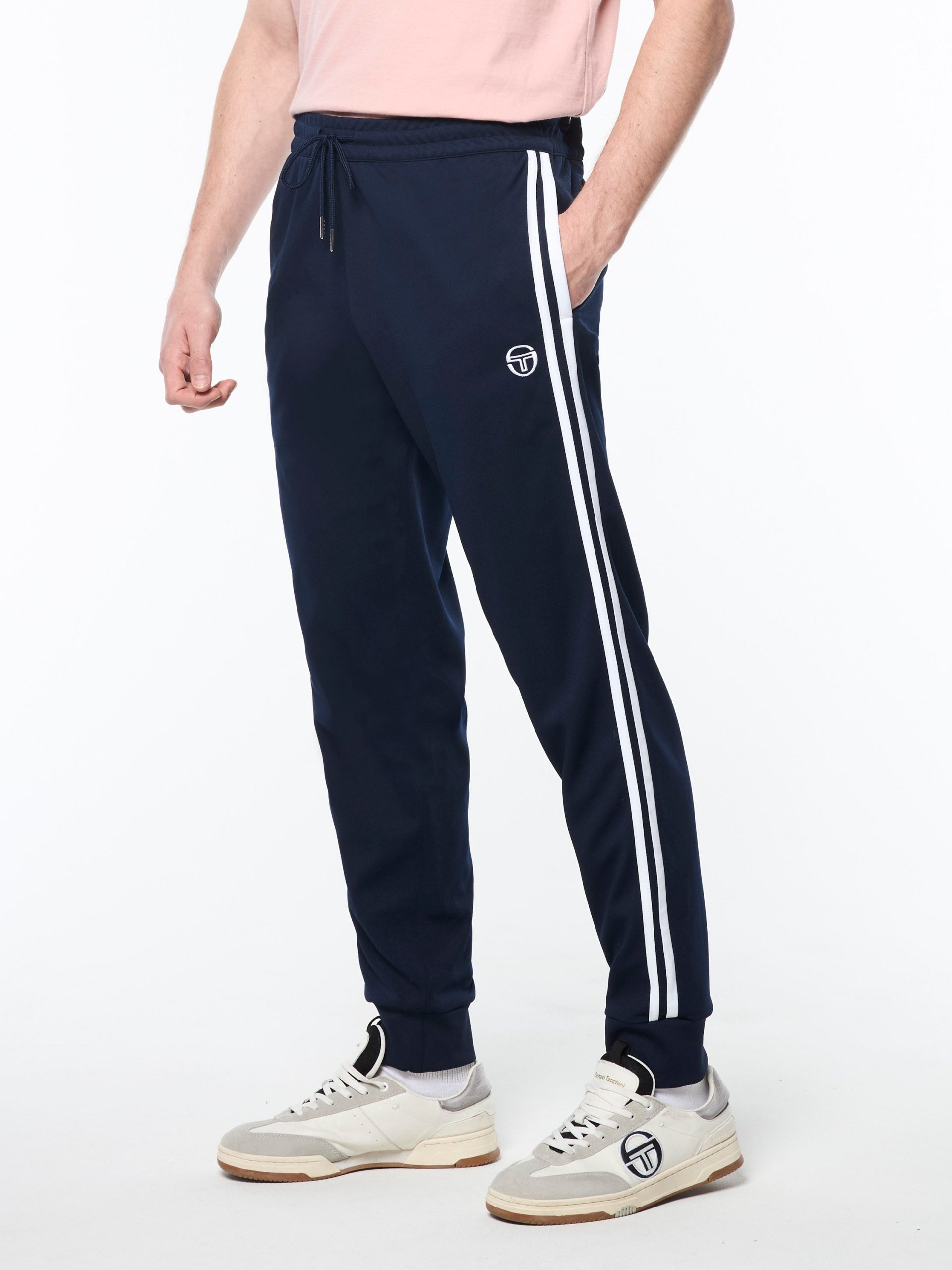 Damarindo Track Pant Archivio- Maritime Blue/ White