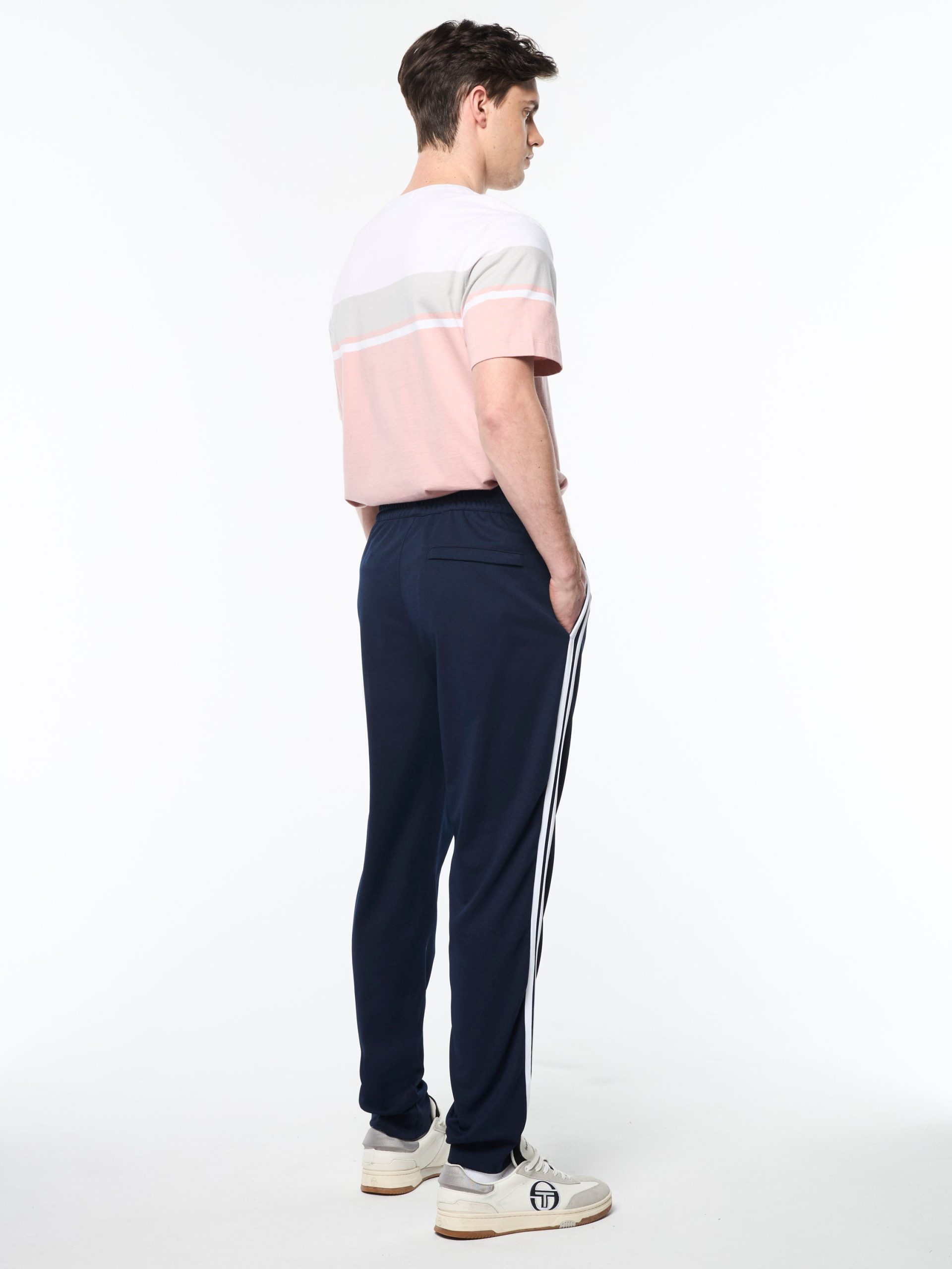 Damarindo Track Pant Archivio- Maritime Blue/ White - Image 5