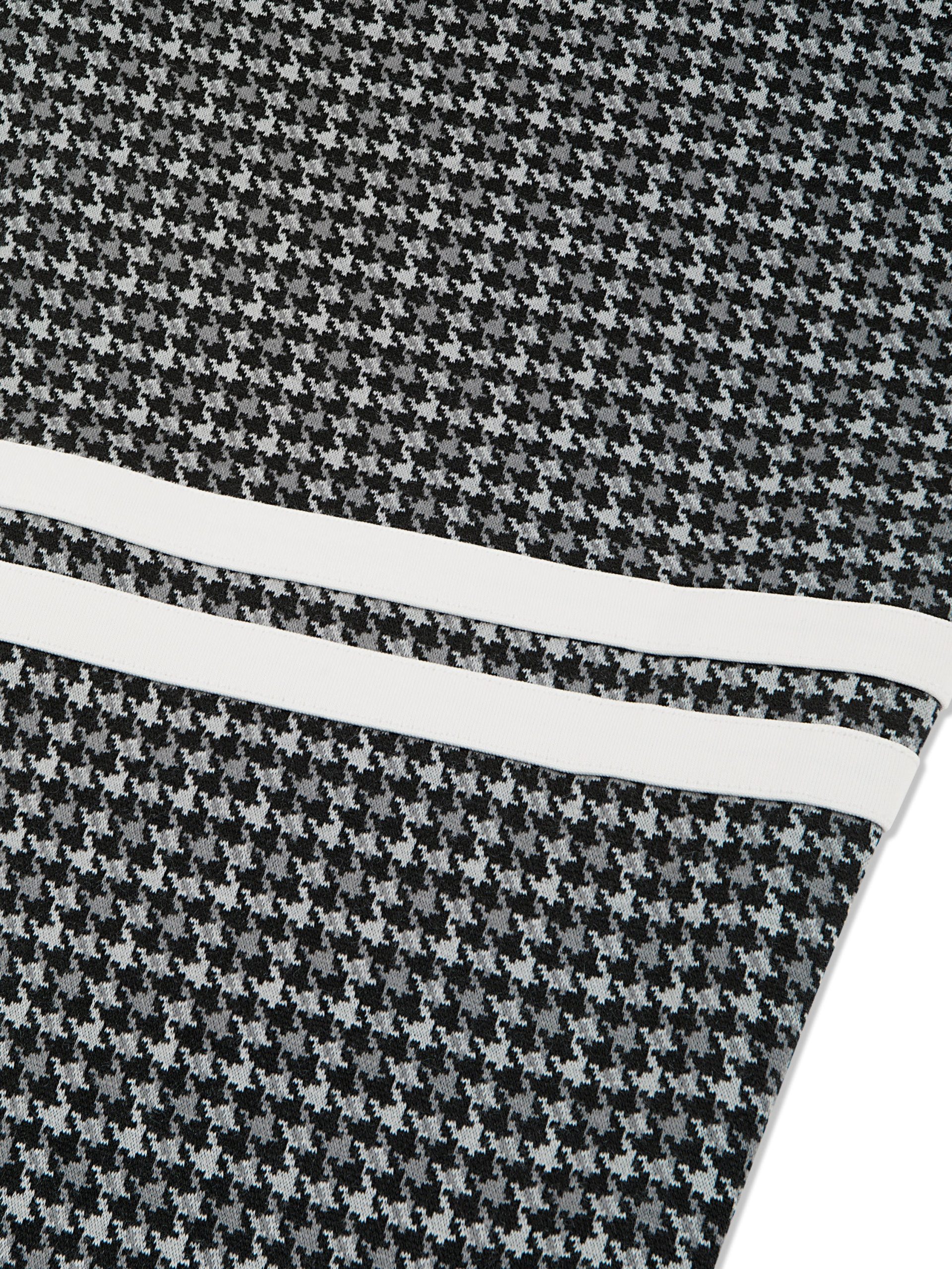 Dallas Houndstooth Track Pant- Black Beauty - Image 4