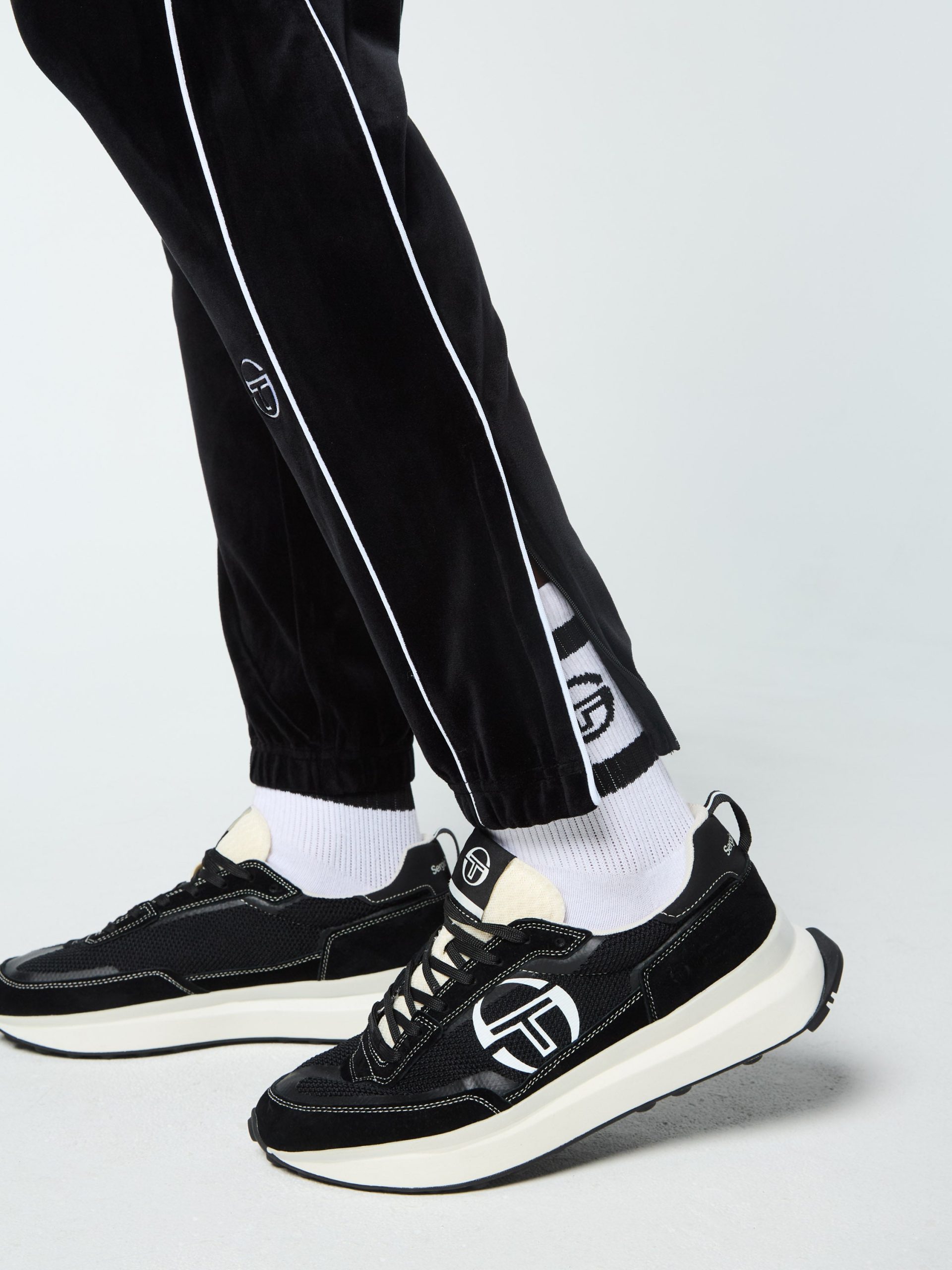 Lioni Velour Track Pant- Black Beauty - Image 8