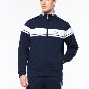 Damarindo Track Jacket Archivio- Maritime Blue/ White