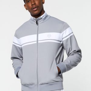 Damarindo Track Jacket Archivio- Sleet/ White