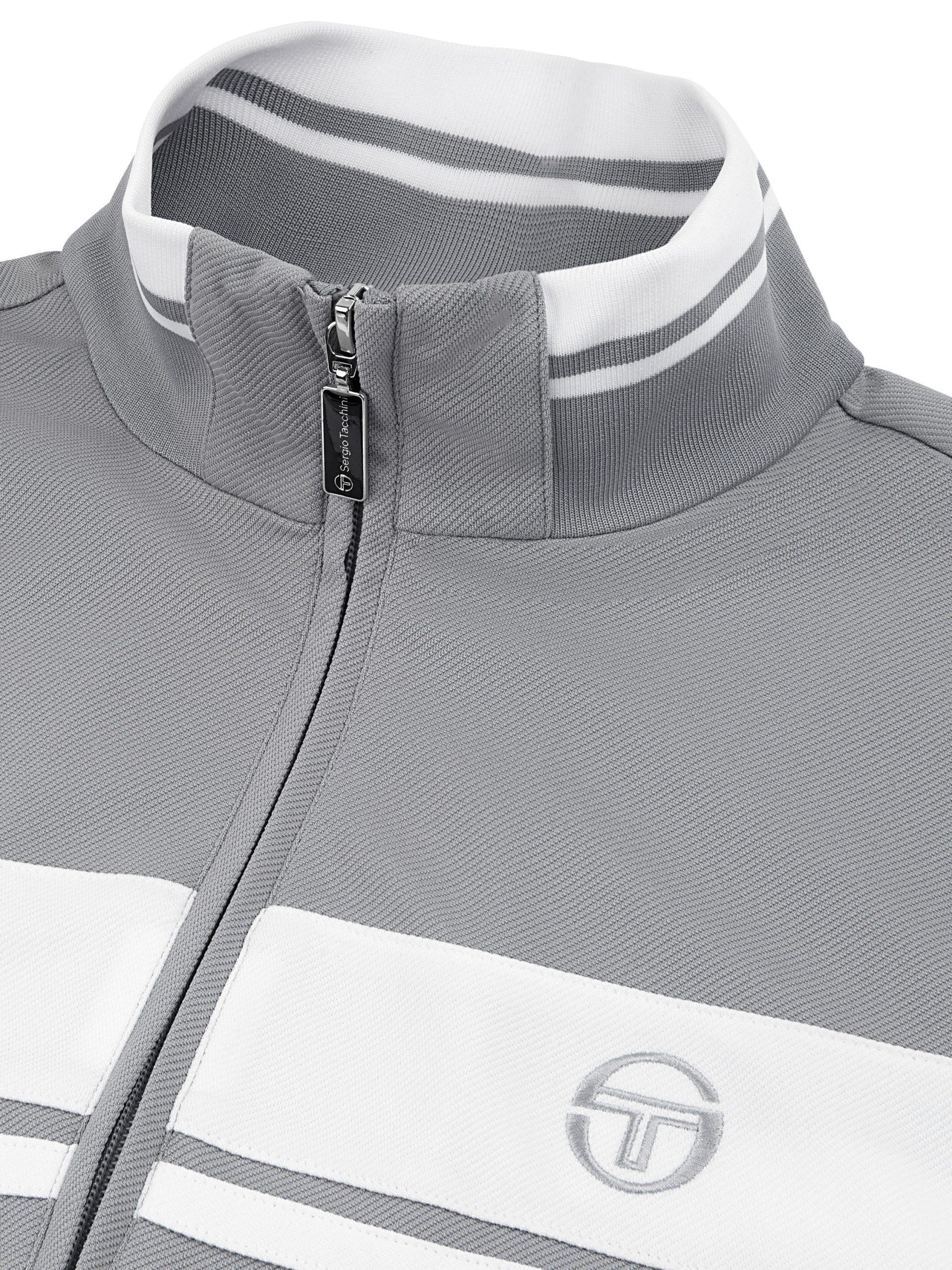 Damarindo Track Jacket Archivio- Sleet/ White - Image 4