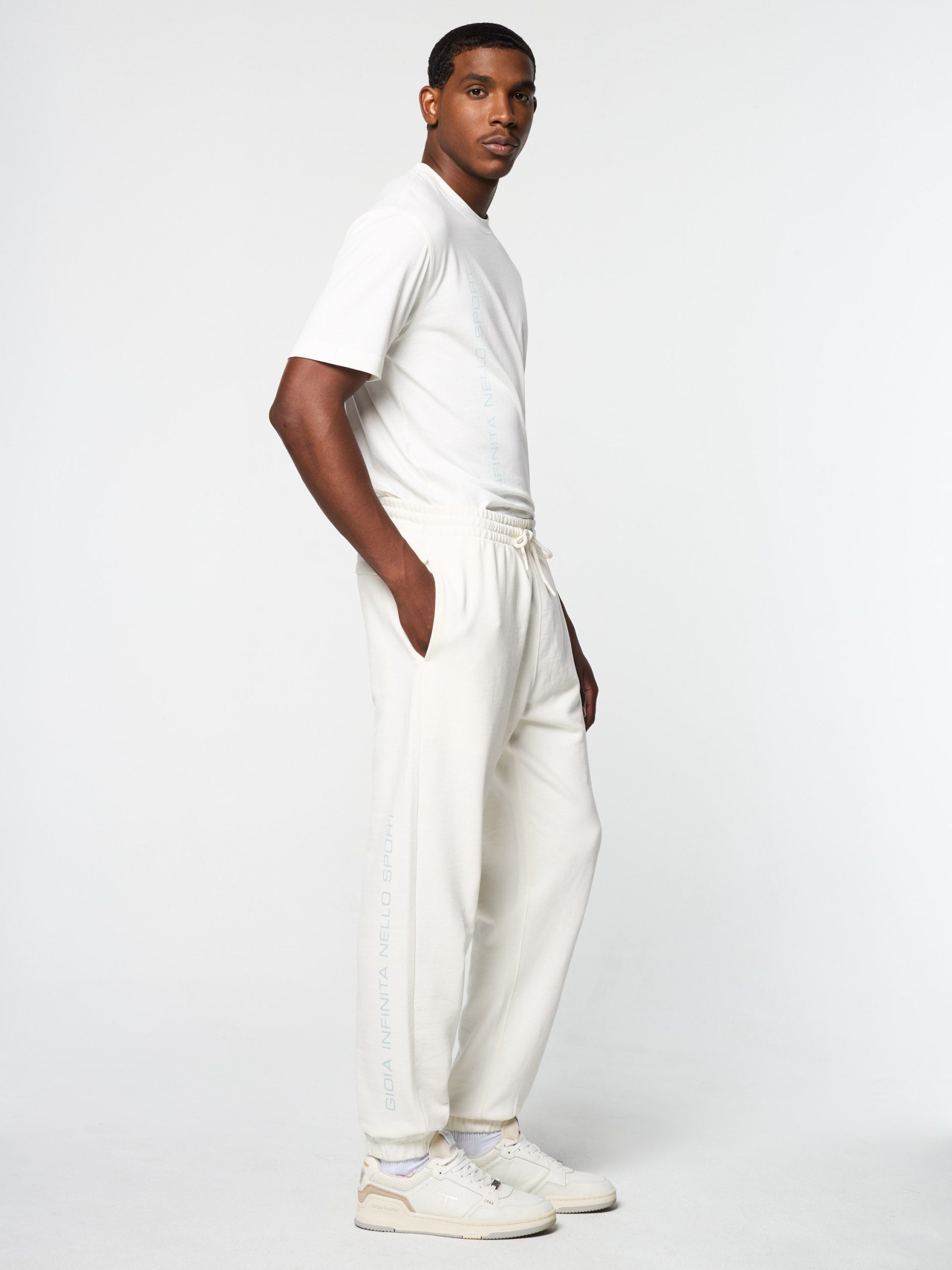 Bari Graphic Sweatpant- Gardenia - Image 11