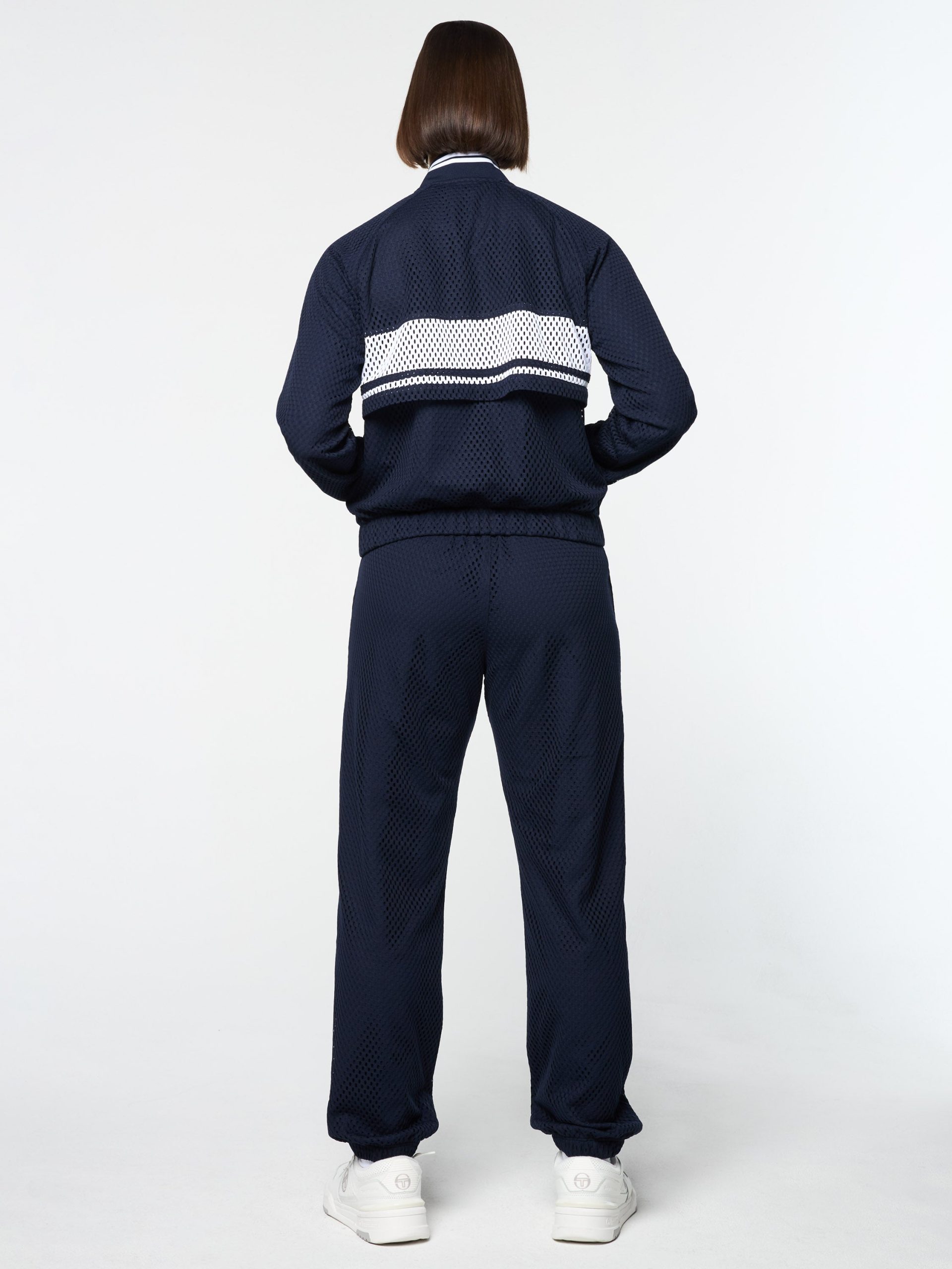 Adria Mesh Track Jacket- Maritime Blue - Image 6