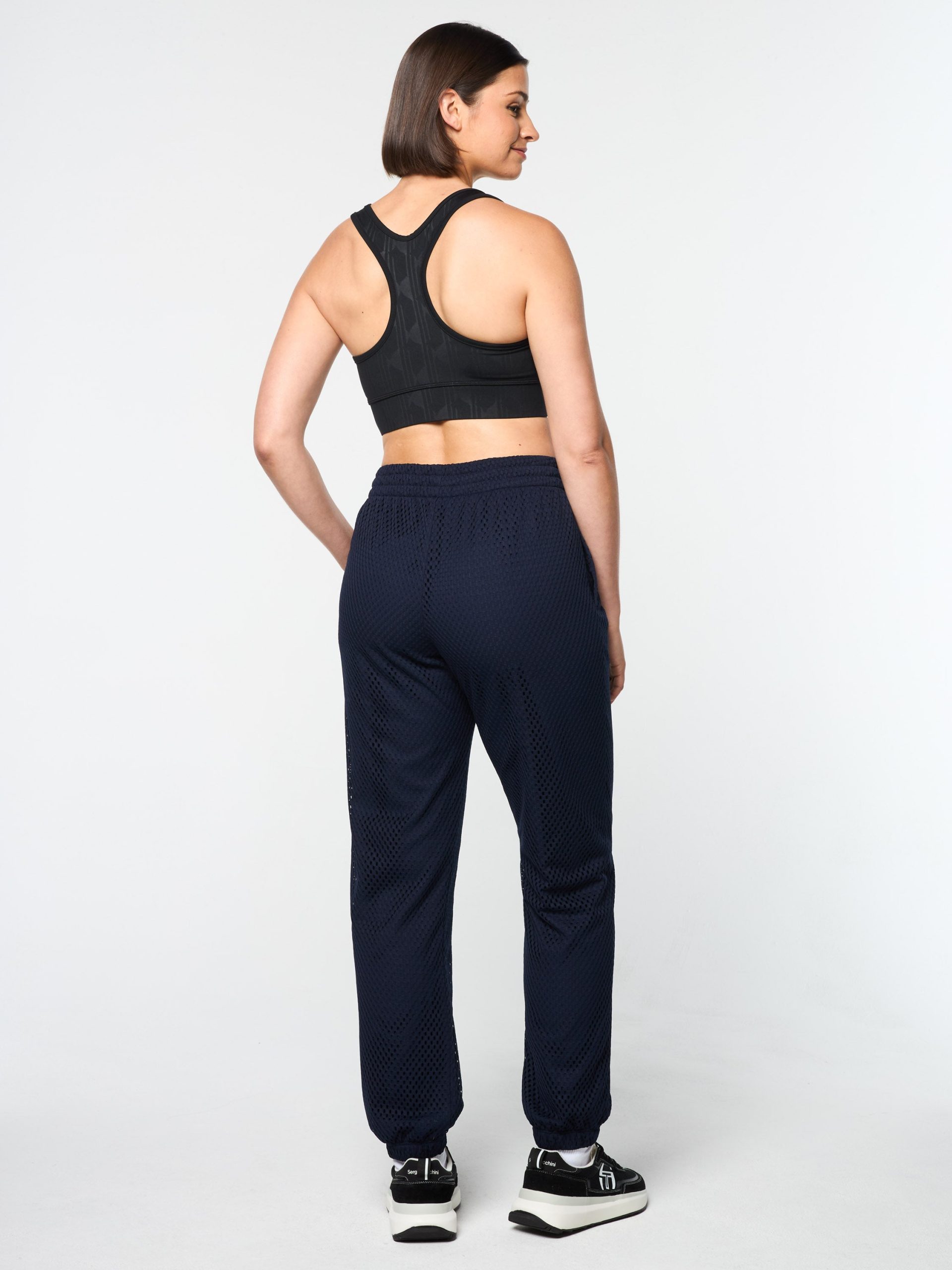 Adria Mesh Track Pant- Maritime Blue - Image 4