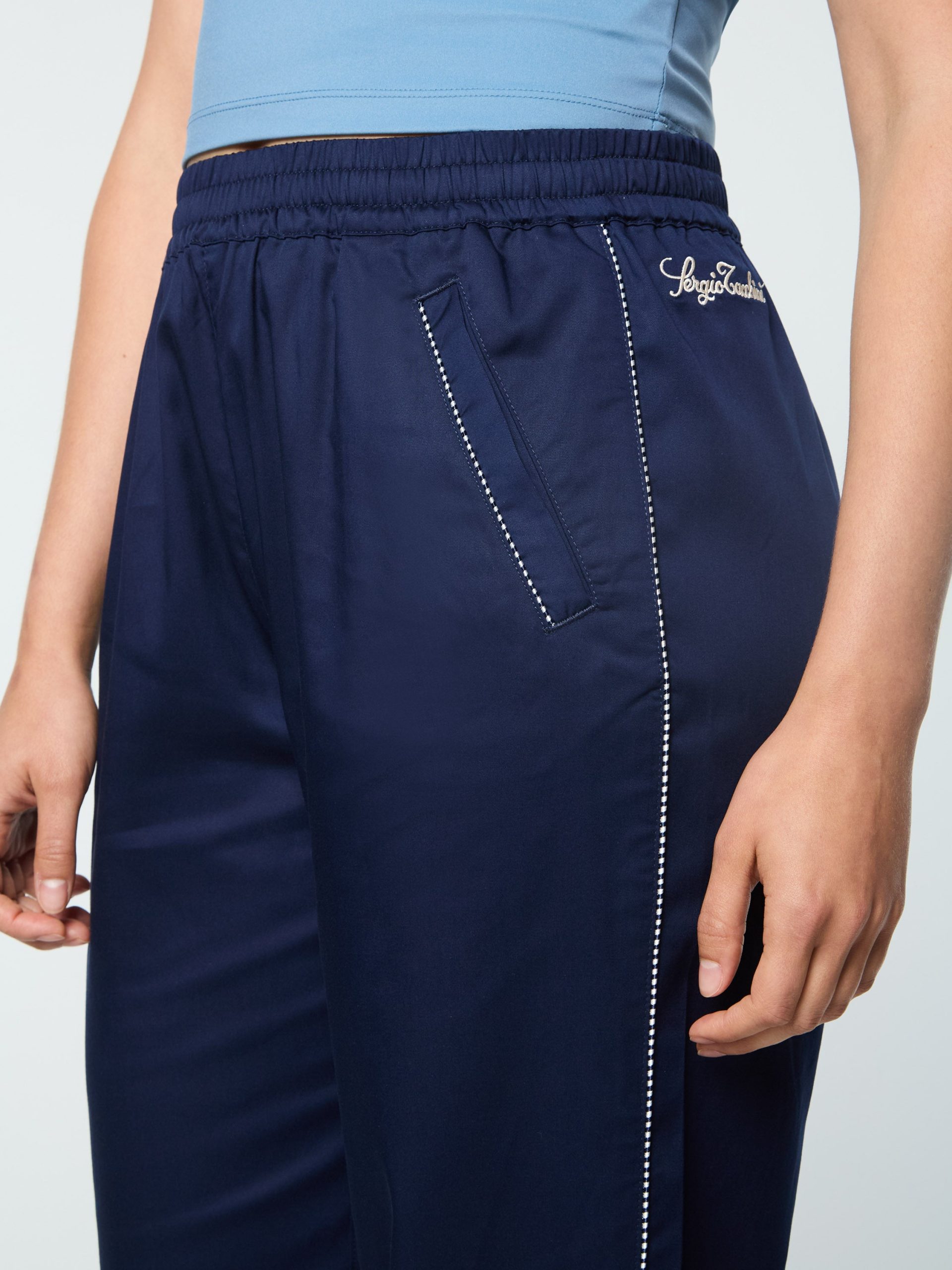 Women's Suveniri Track Pant- Maritime Blue - Image 8