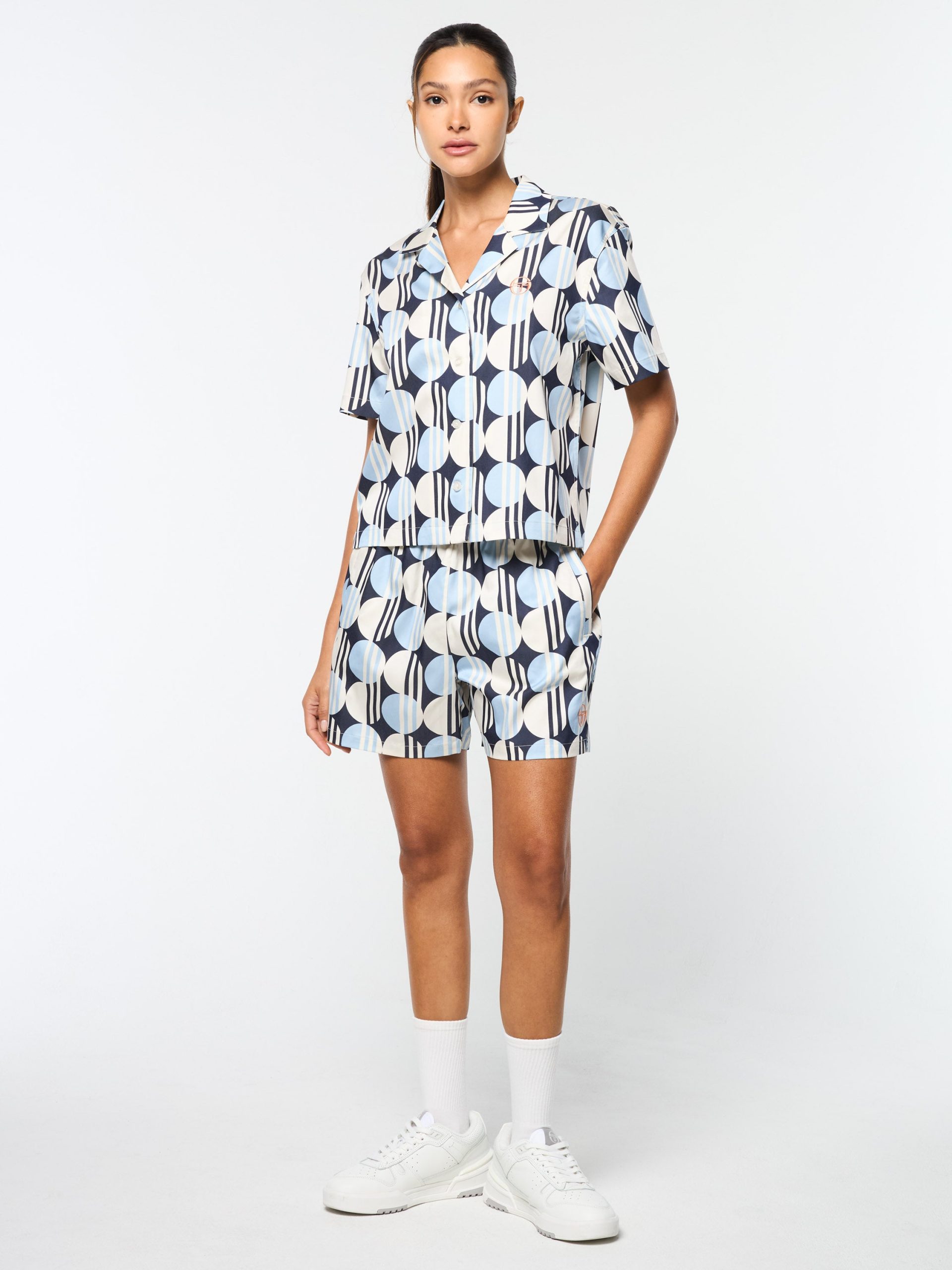 Brikette Cabana Shirt- Maritime Blue - Image 3