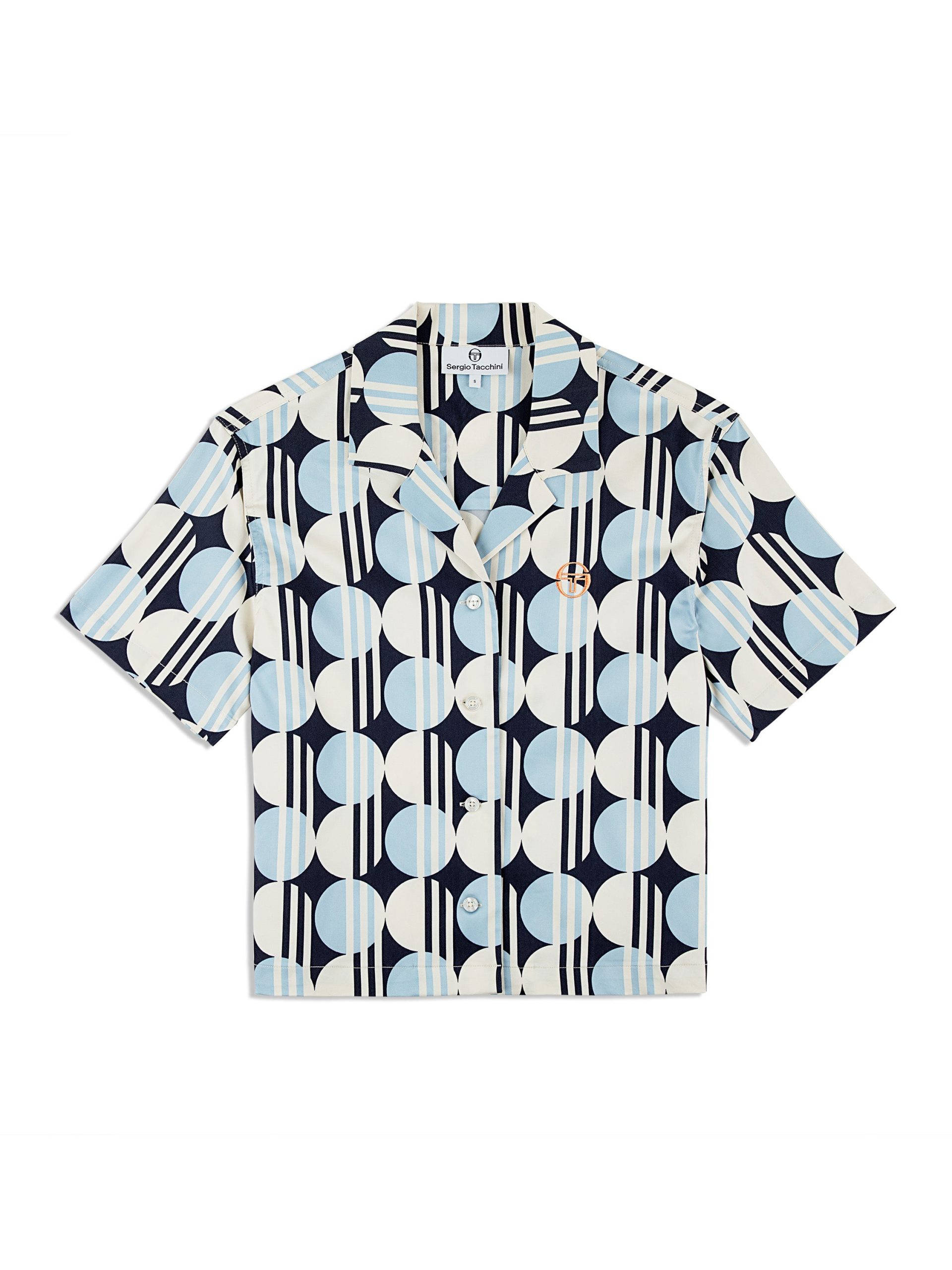 Brikette Cabana Shirt- Maritime Blue - Image 2