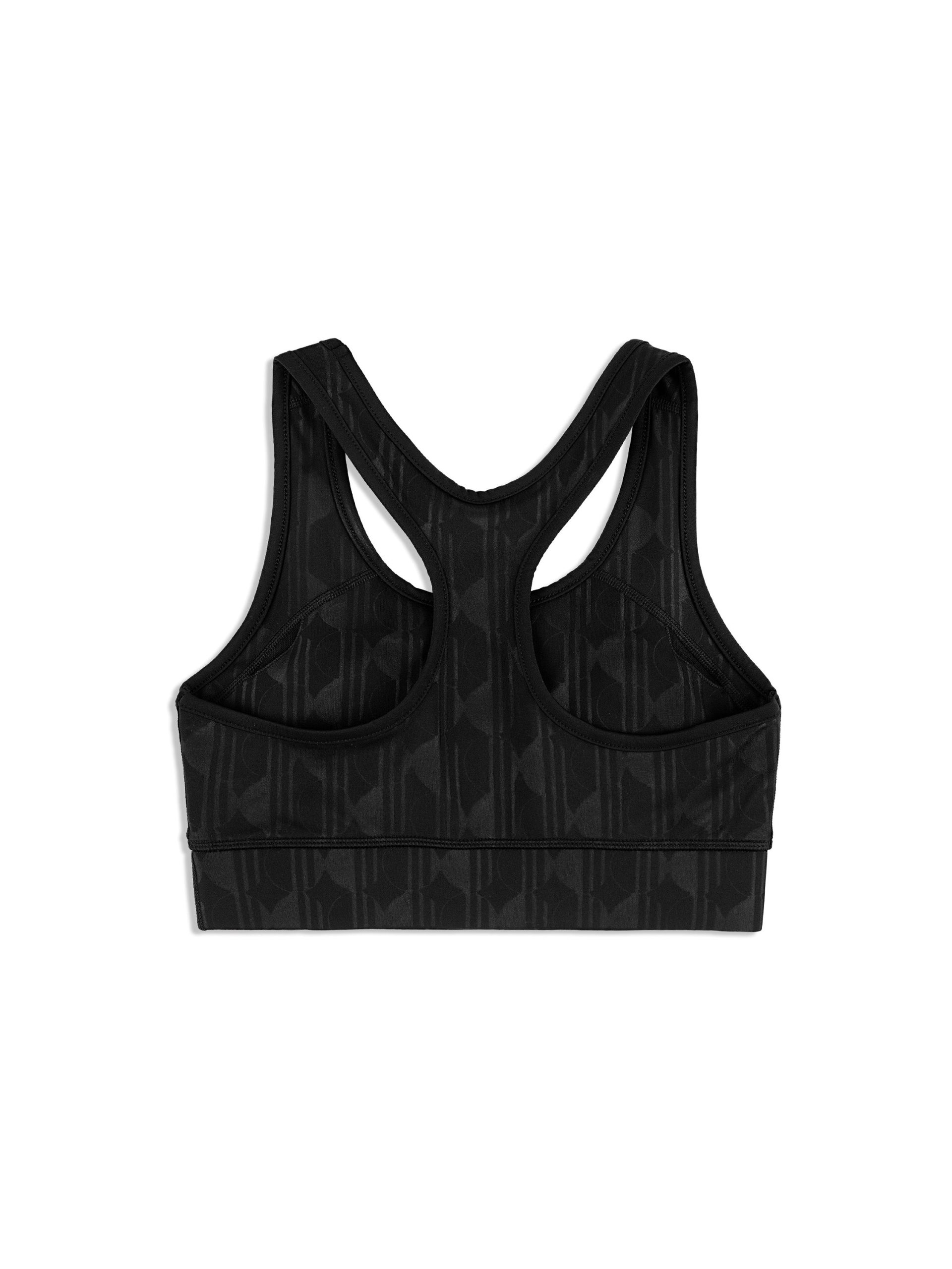 Viano Printed Sports Bra- Black Beauty - Image 5