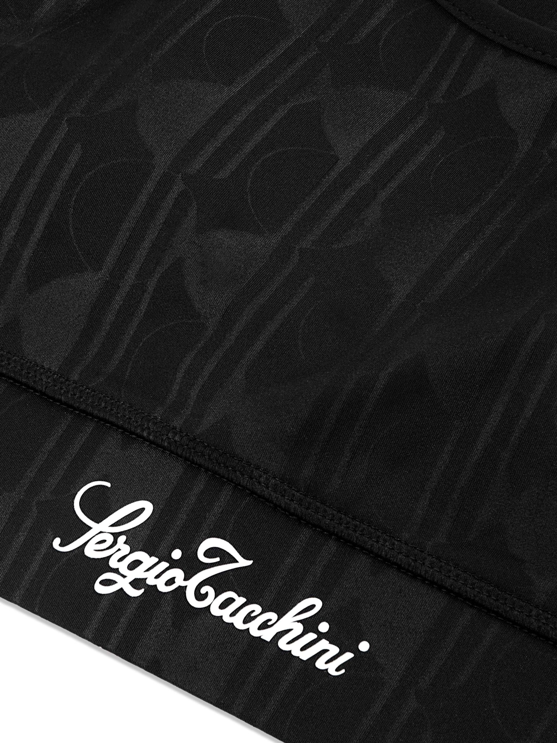 Viano Printed Sports Bra- Black Beauty - Image 6
