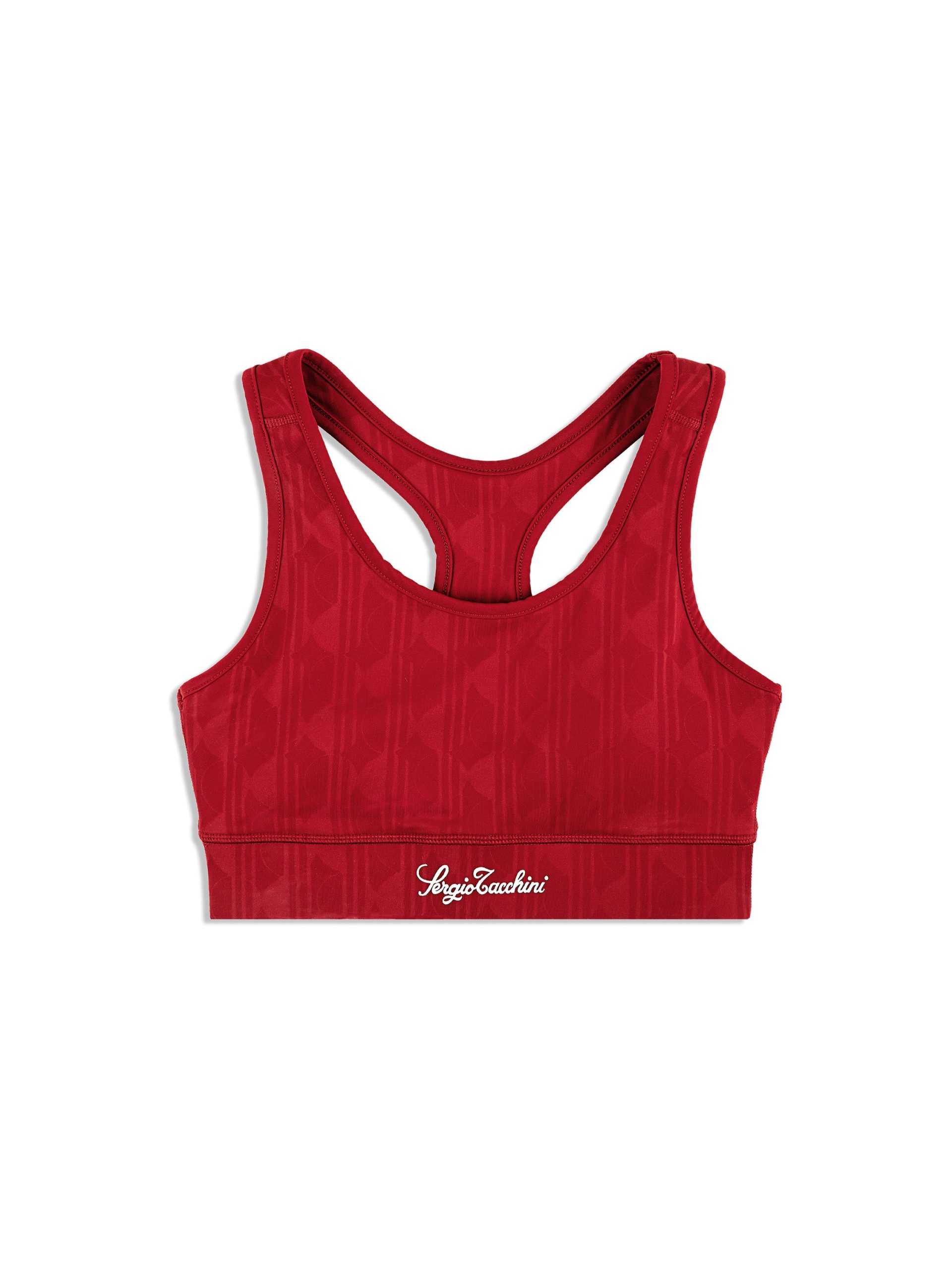 Viano Printed Sports Bra- Sun Dried Tomato - Image 2
