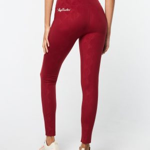 Viano Printed Leggings- Sun Dried Tomato