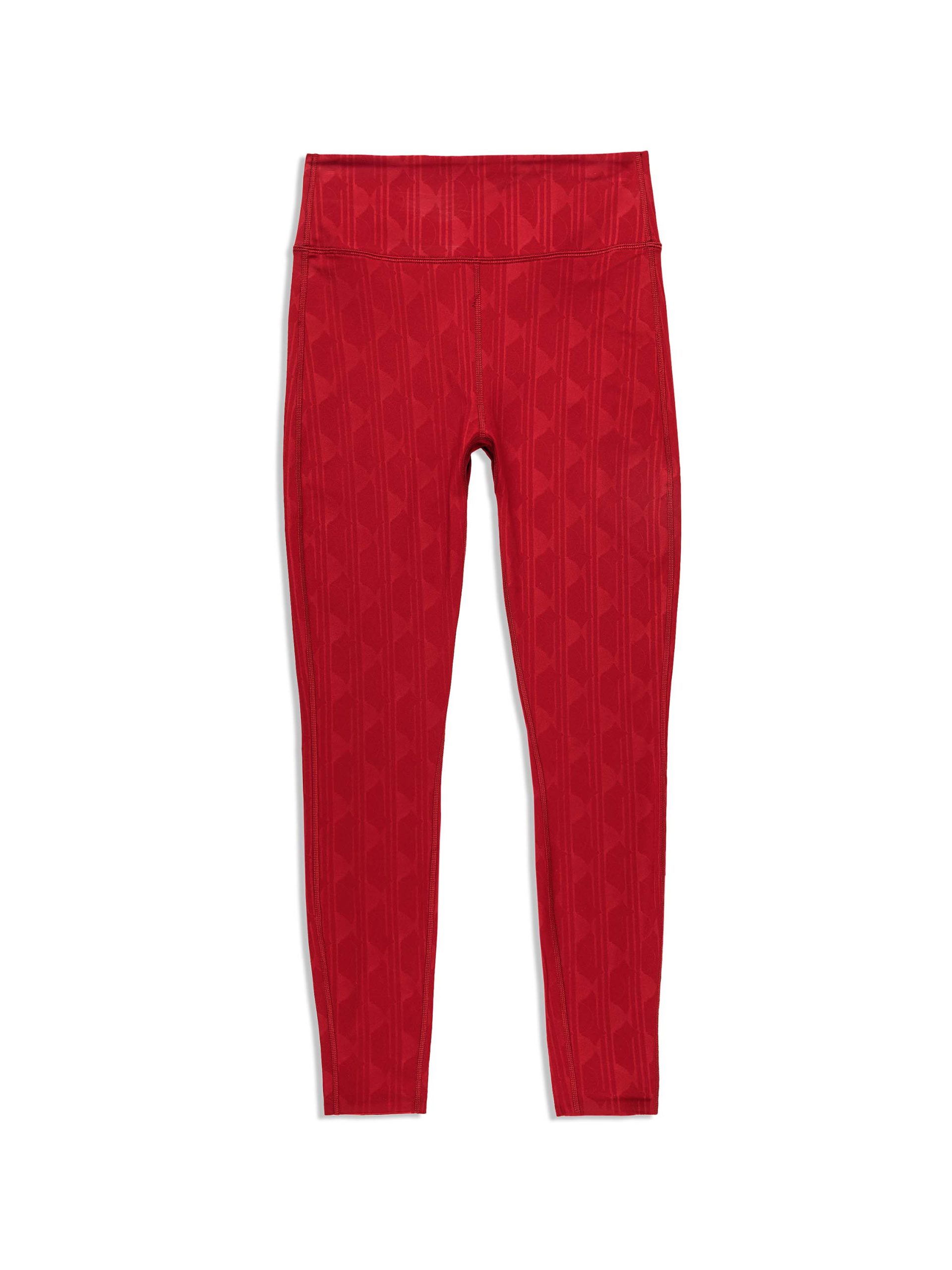 Viano Printed Leggings- Sun Dried Tomato - Image 2