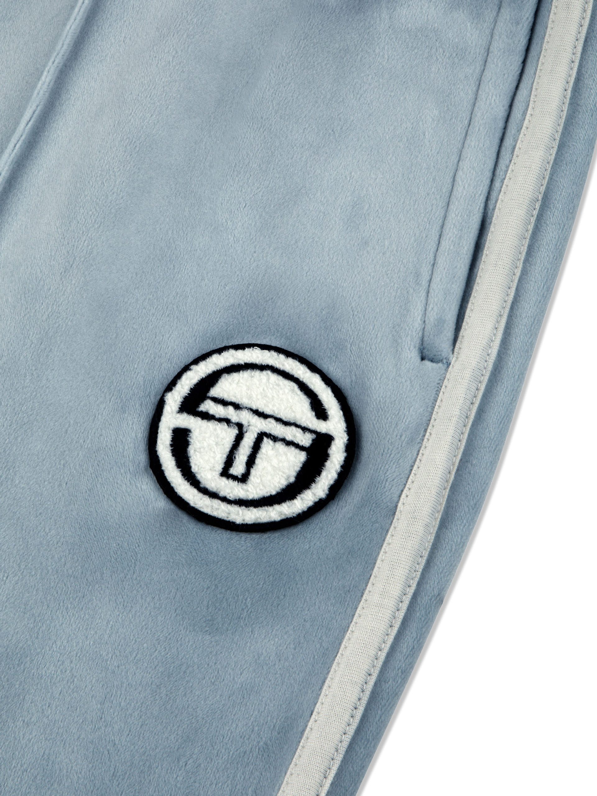 Veneto 3/4 Velour Track Pant- Celestial Blue - Image 4
