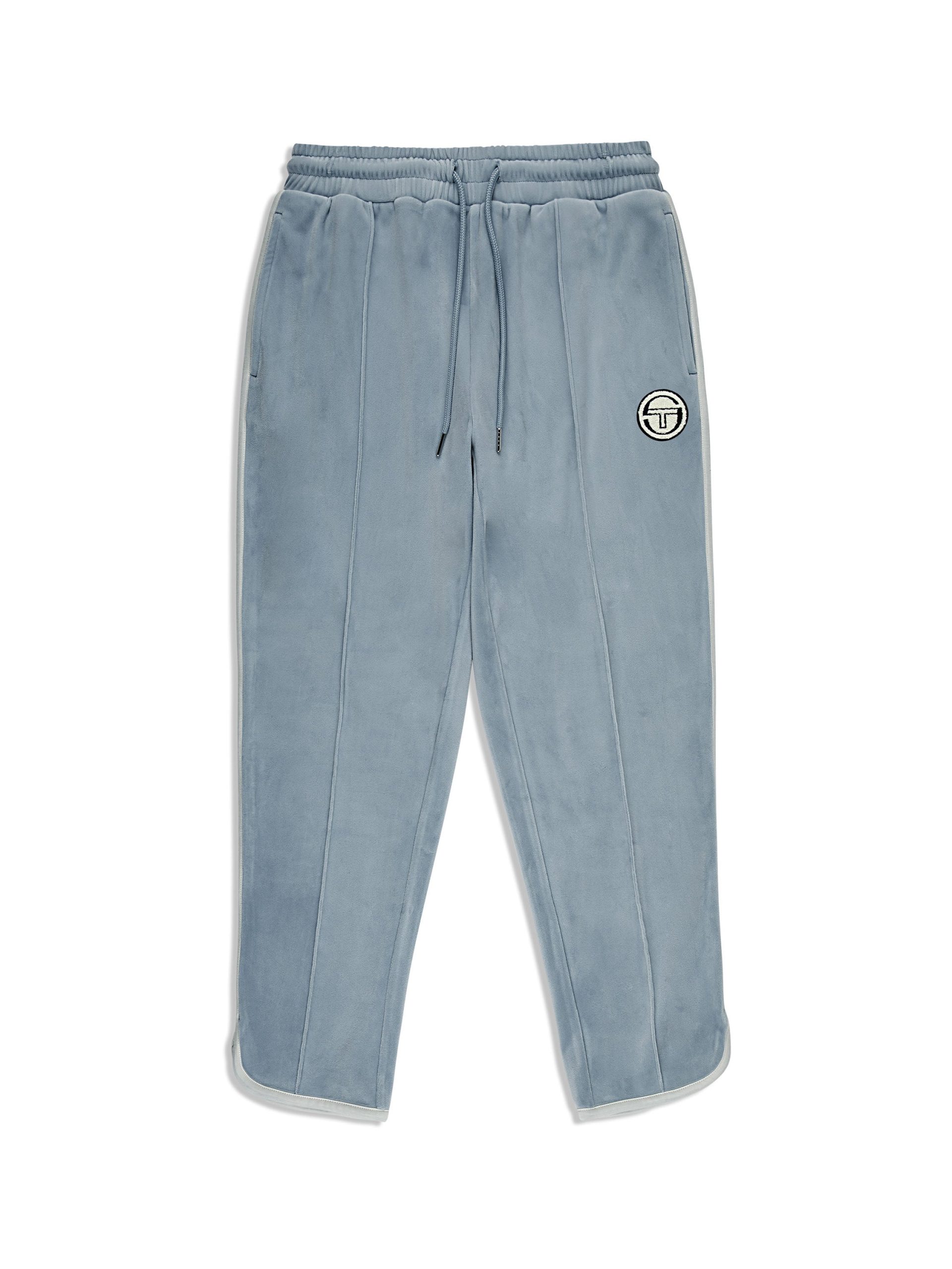 Veneto 3/4 Velour Track Pant- Celestial Blue - Image 2