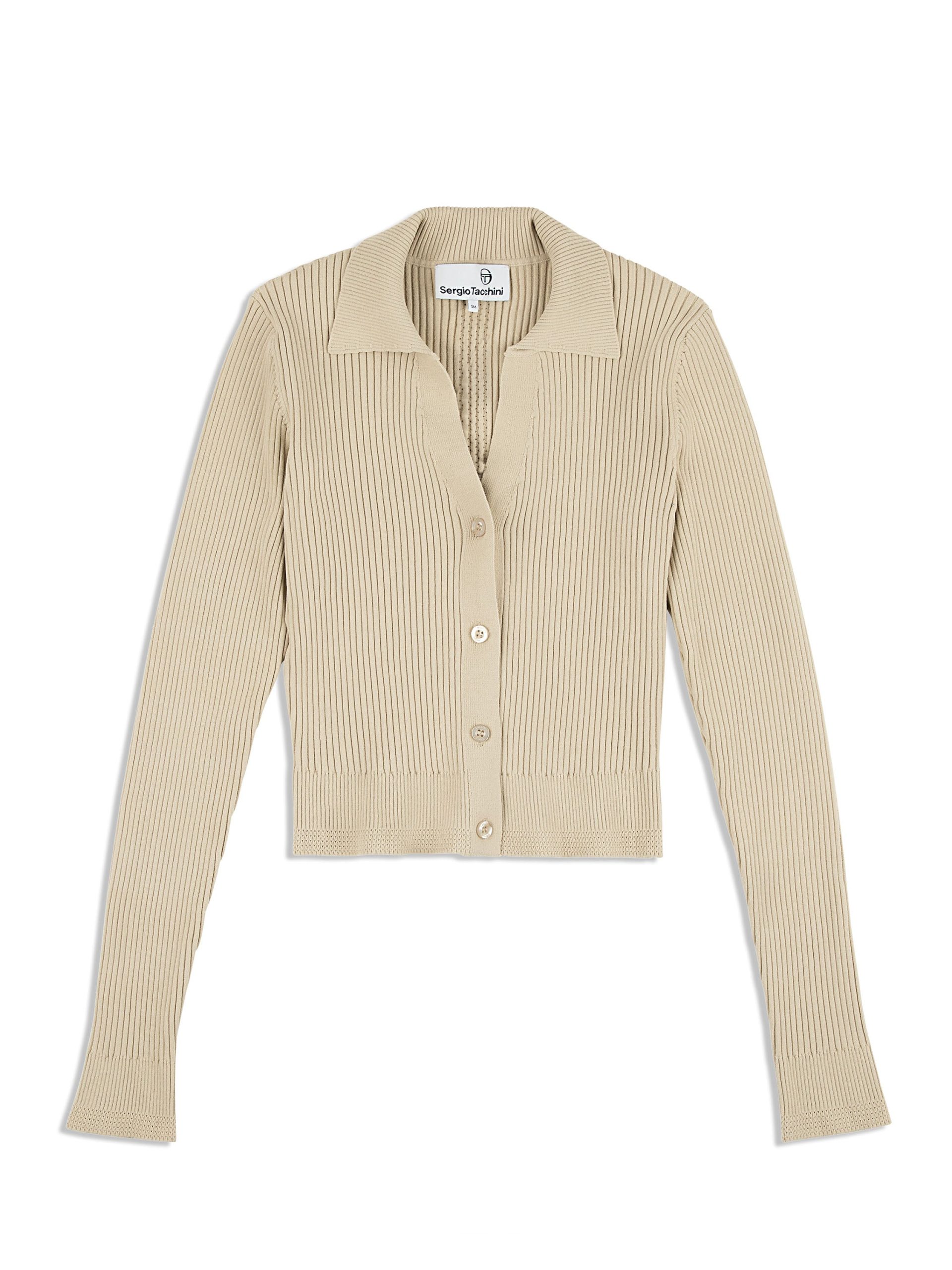 Magreta Rib Cardigan- Humus - Image 2