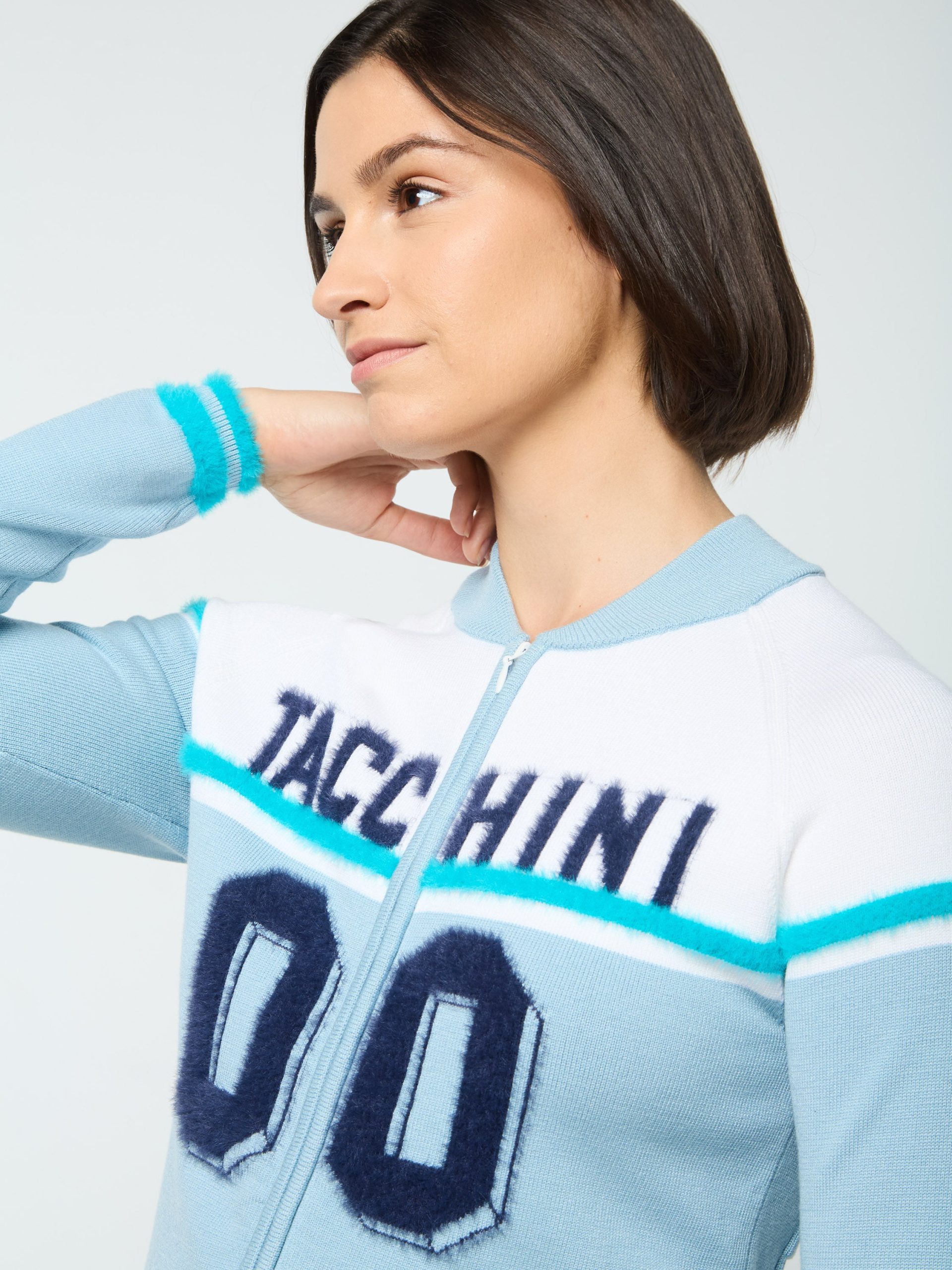 Ruota Cycling Jersey- Celestial Blue - Image 10