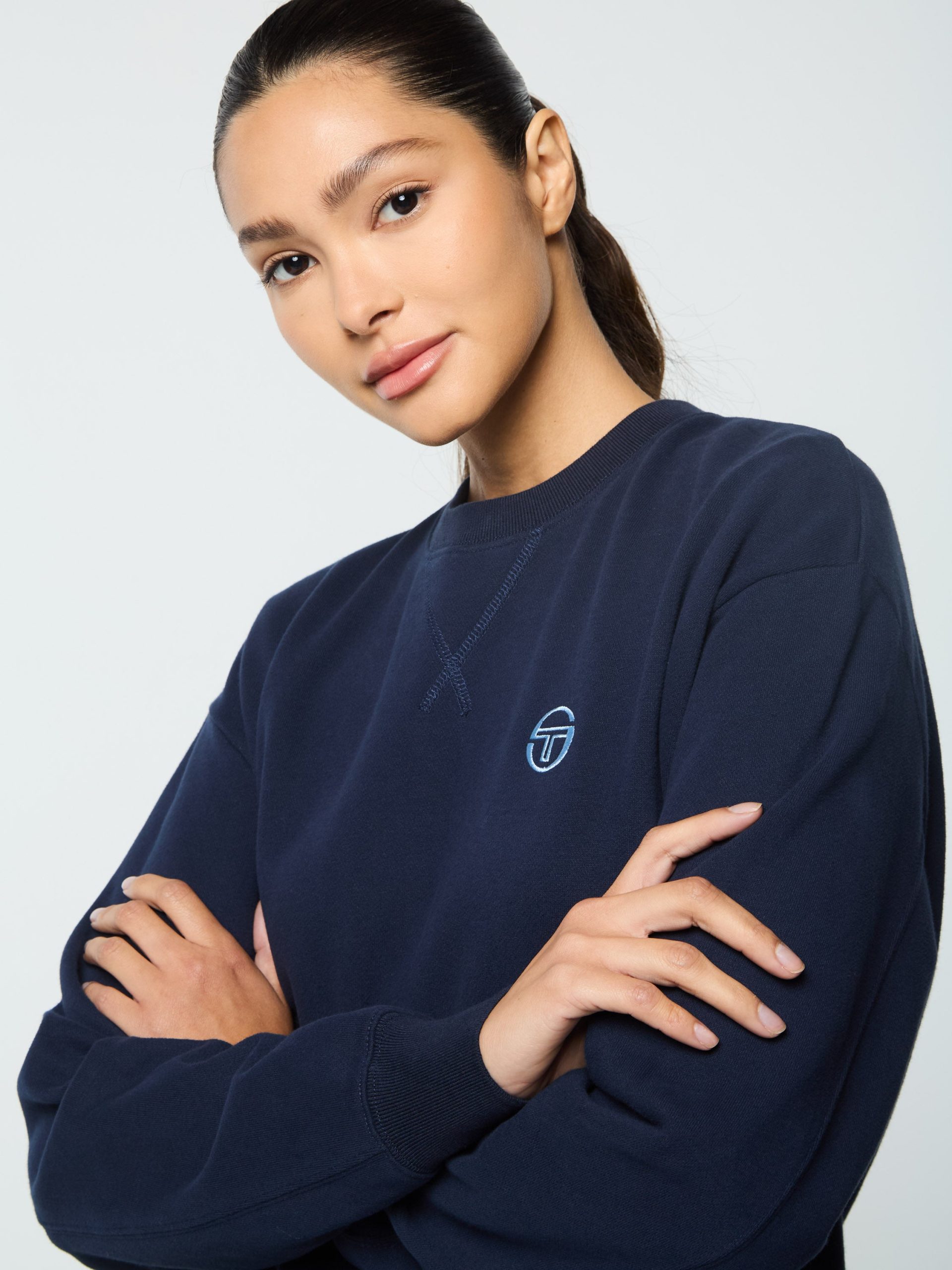 Lusia Sweatshirt- Maritime Blue - Image 10