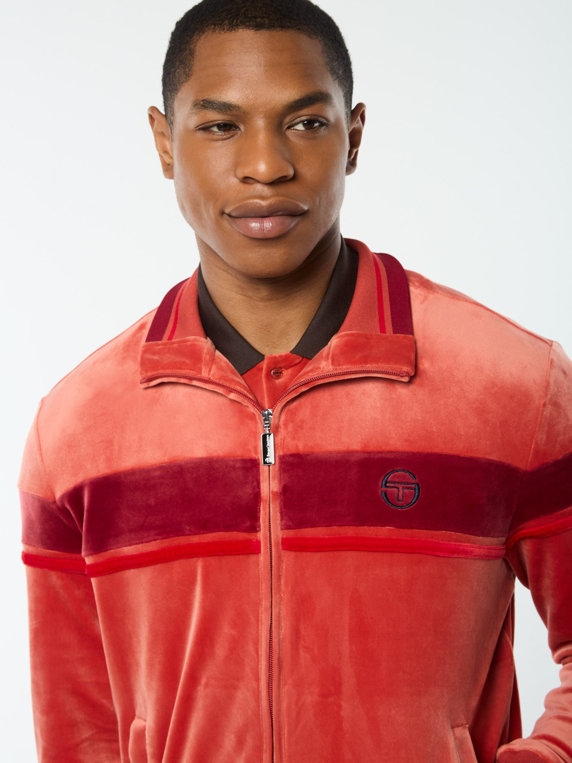 Damarindo Velour Track Jacket- Hot Sauce - Image 8
