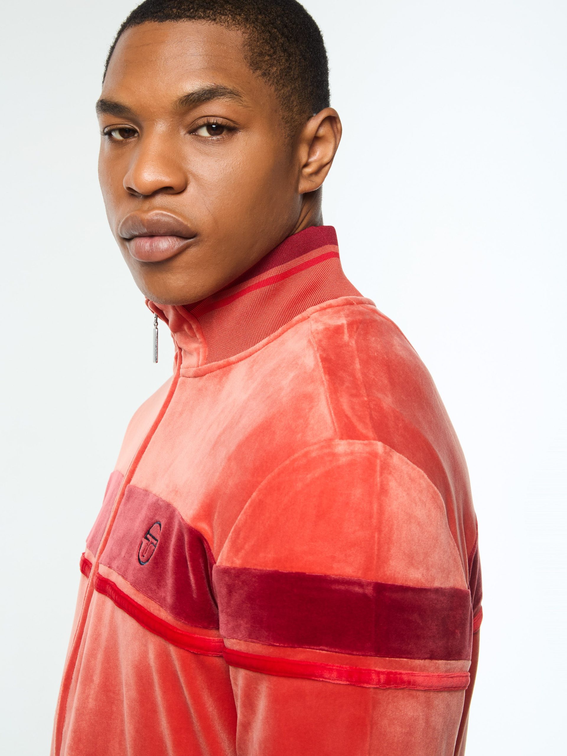 Damarindo Velour Track Jacket- Hot Sauce - Image 9