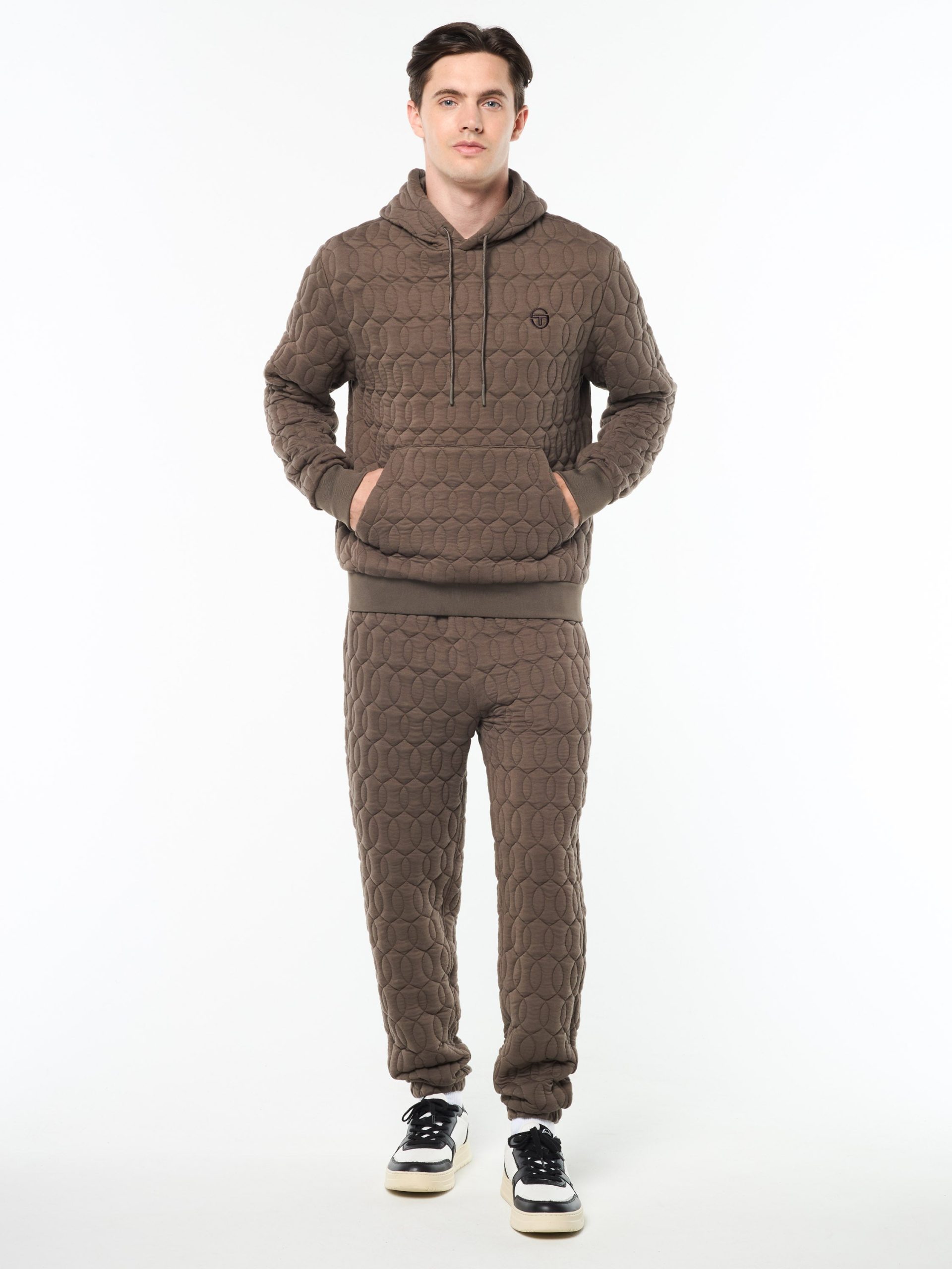 Aversa Quilted Hoodie- Morel - Image 3