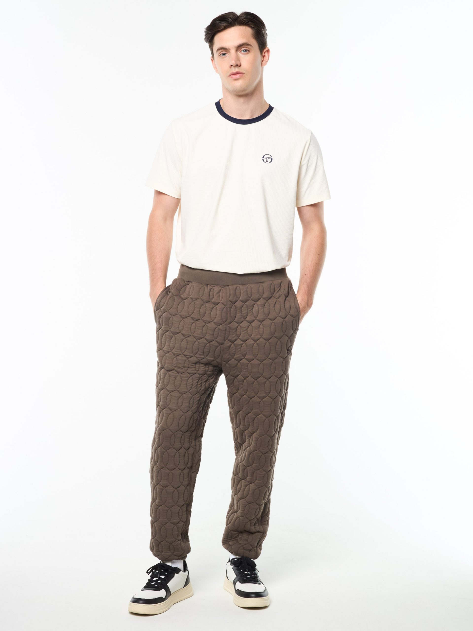 Aversa Quilted Sweatpant- Morel - Image 3