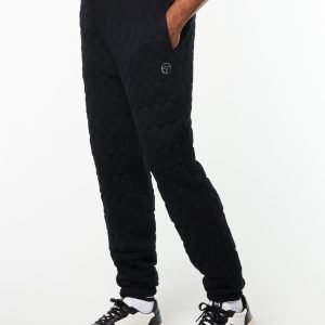 Aversa Quilted Sweatpant- Black Beauty