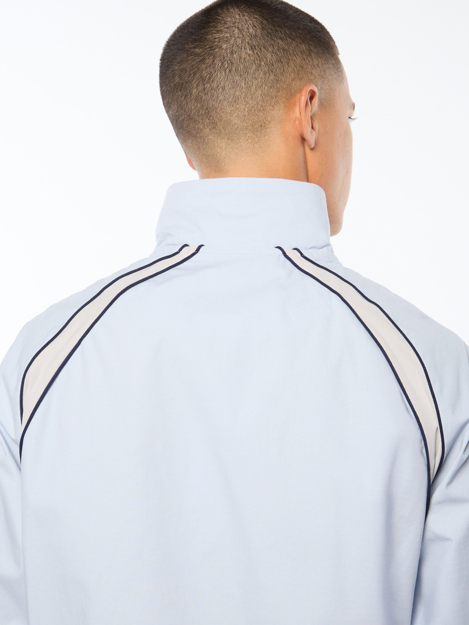 Fiamma Track Jacket- Baby Blue - Image 7