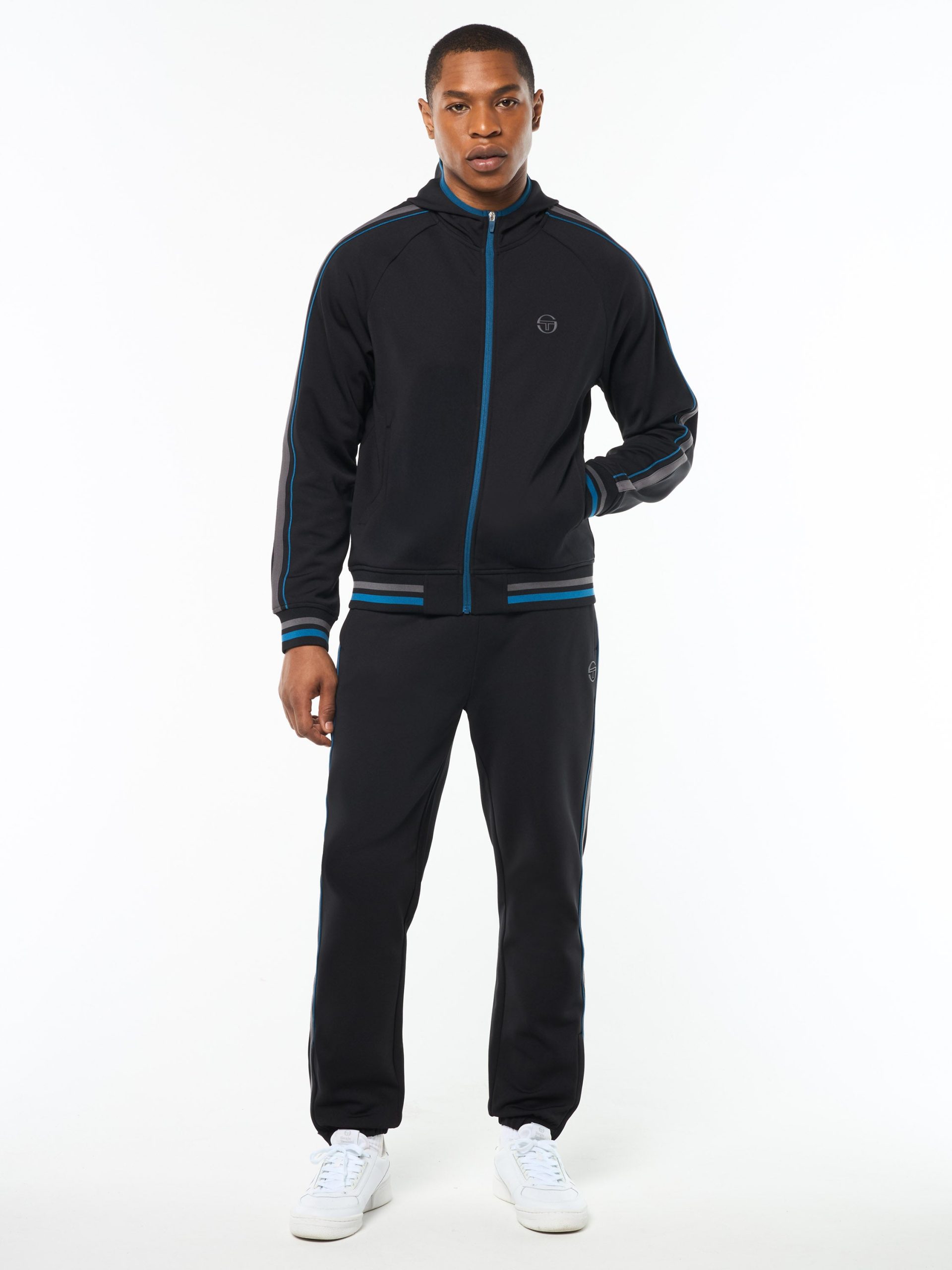 Pietro Track Jacket- Black Beauty - Image 3