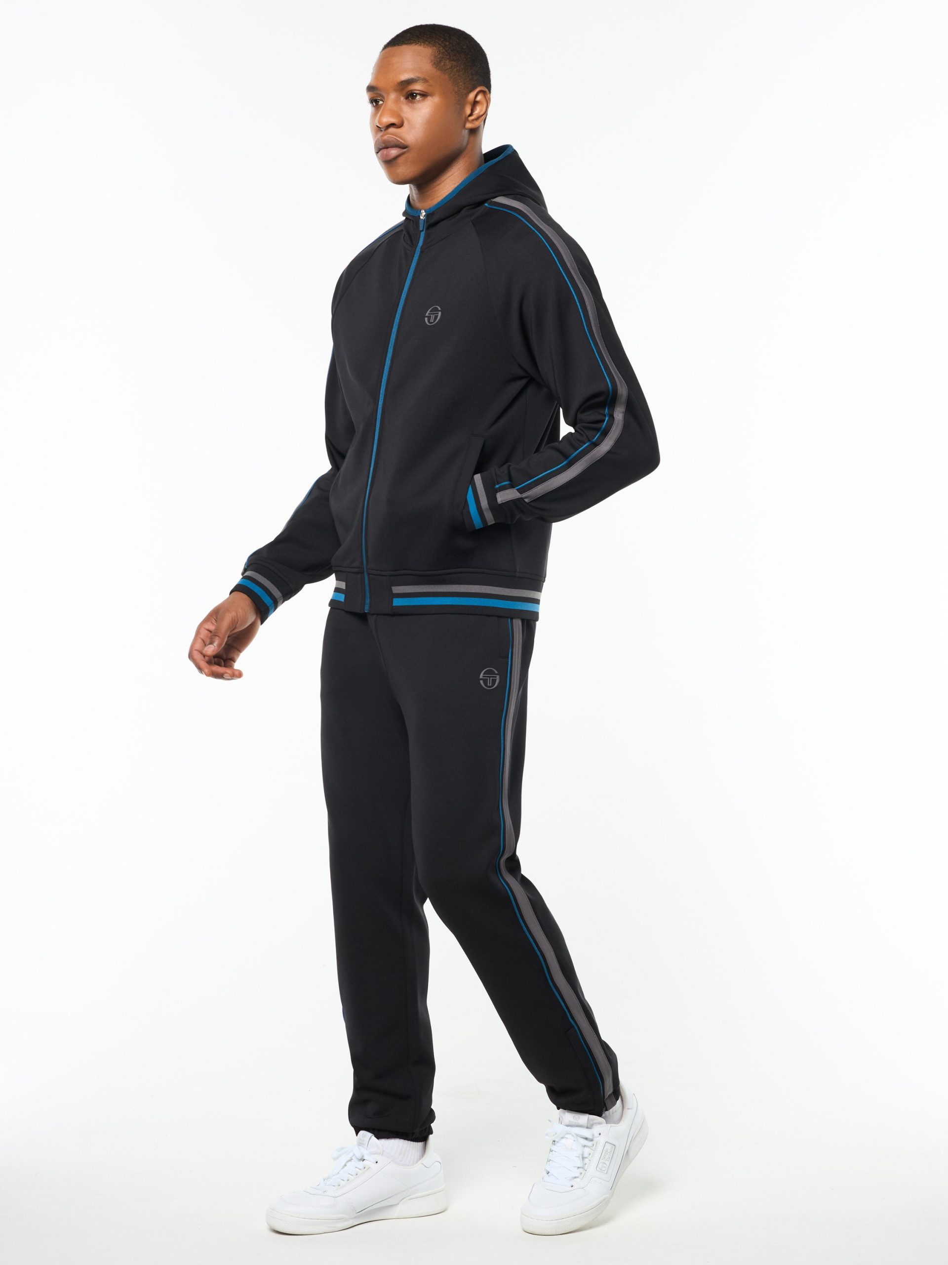 Pietro Track Jacket- Black Beauty - Image 4