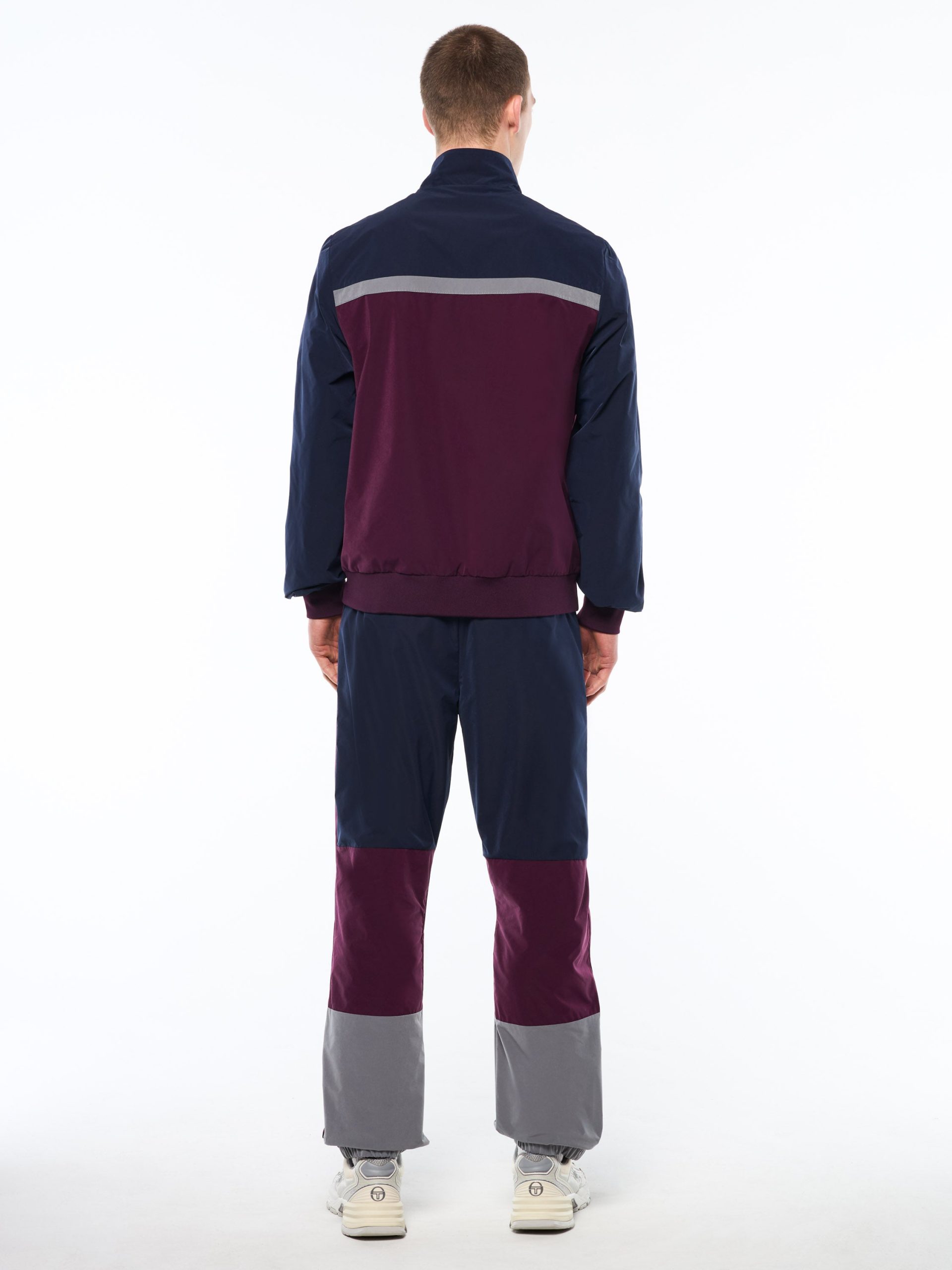 Portico Track Jacket- Maritime Blue - Image 5